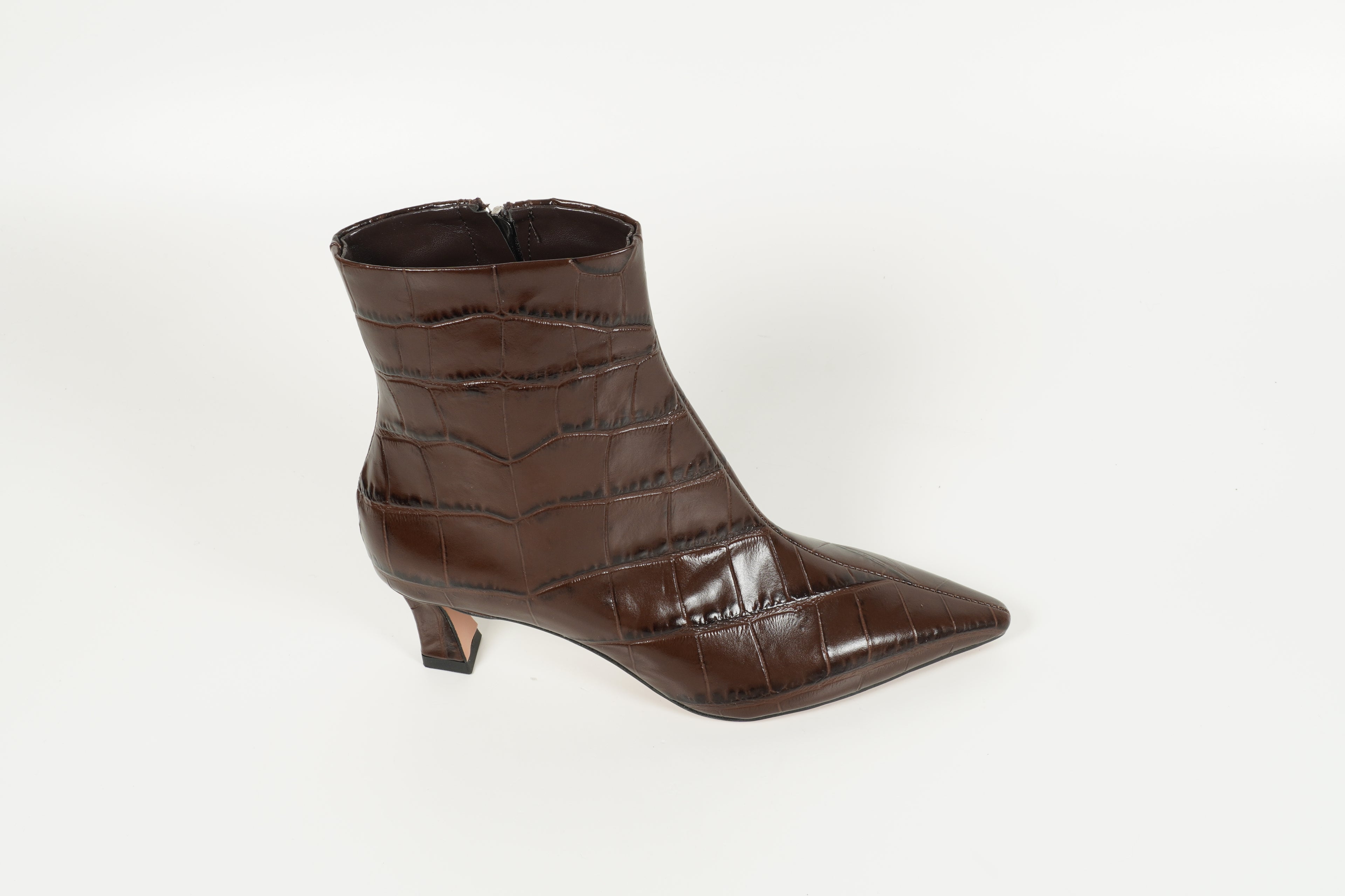 Stiefelette Braun