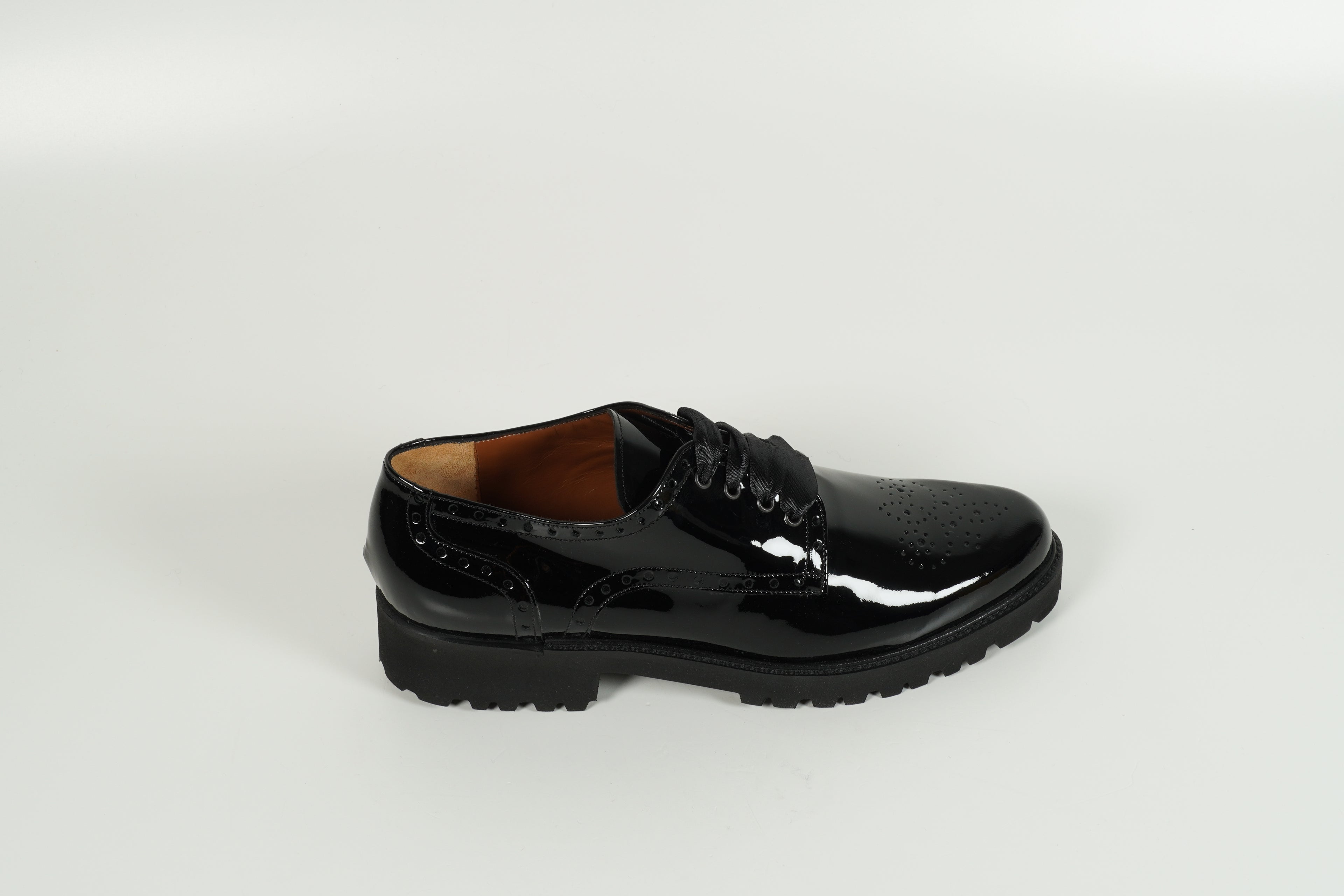 Chaussure à lacets noire