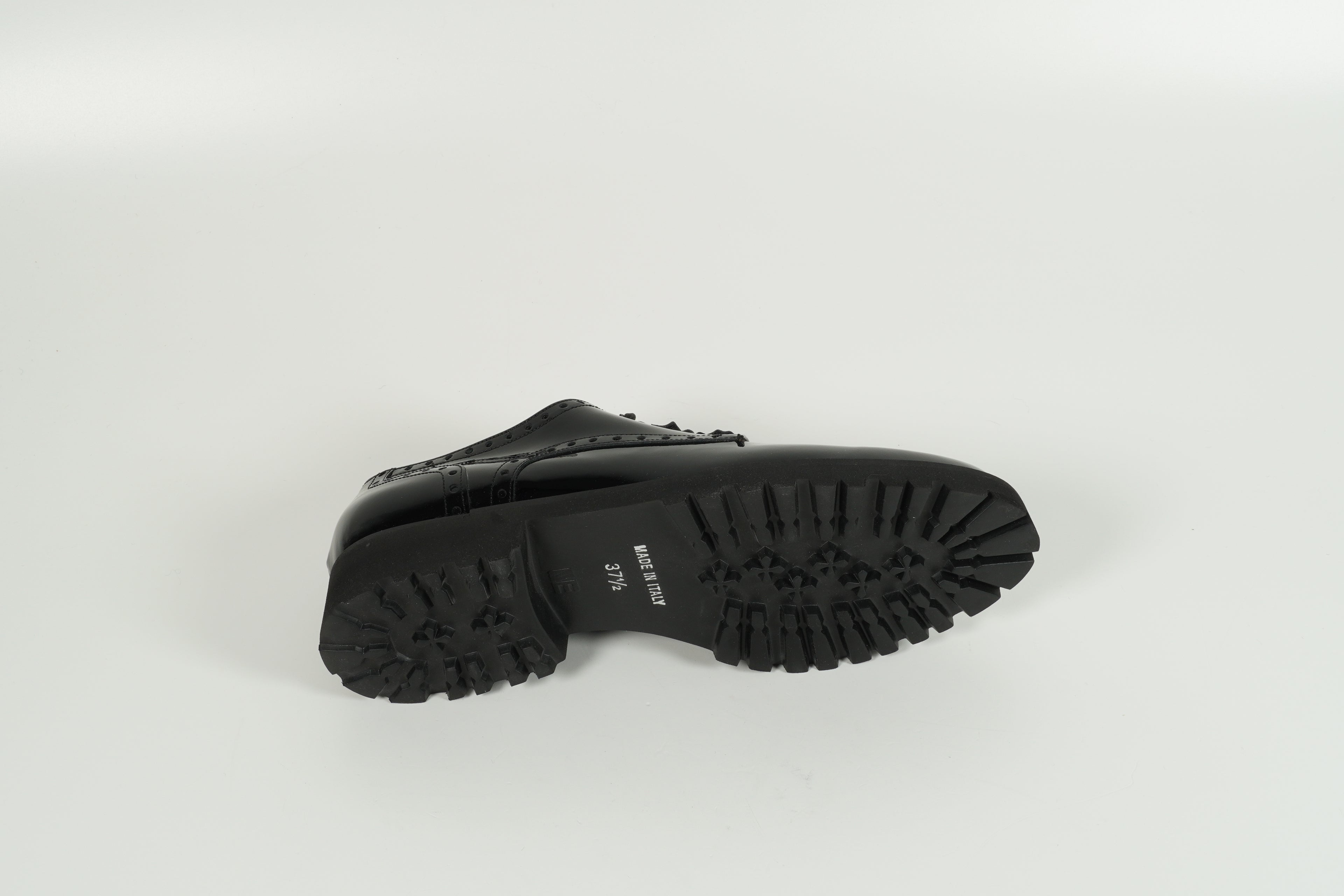 Chaussure à lacets noire