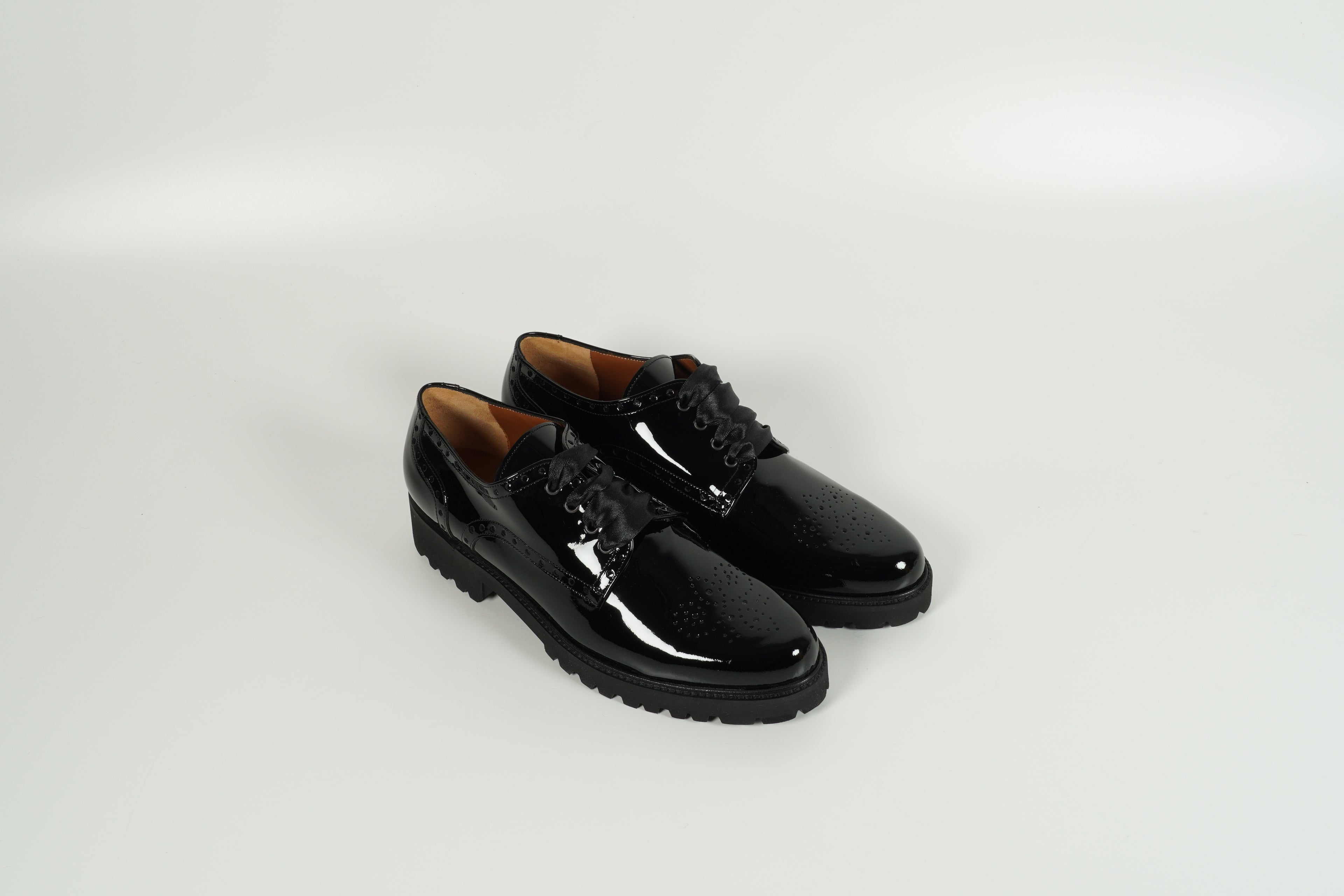 Chaussure à lacets noire