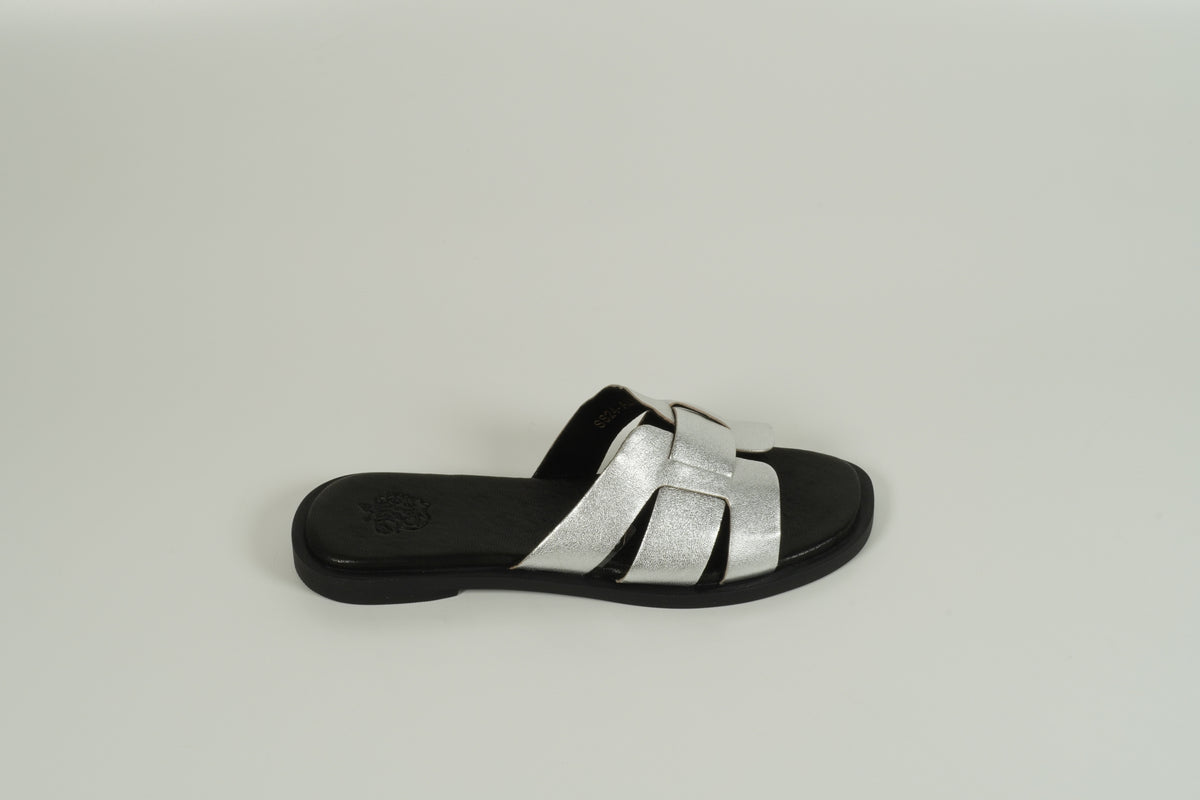 Sandale argent