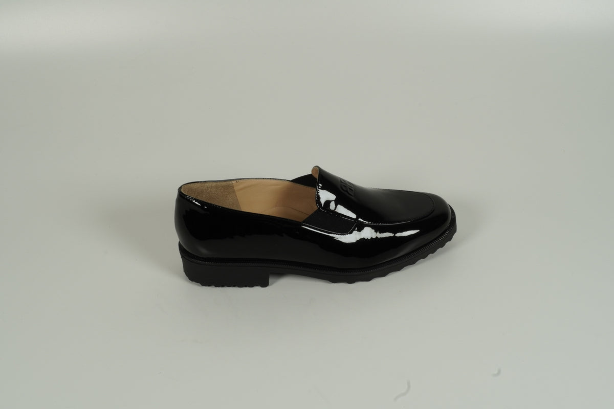 Chaussure basse vernie noire