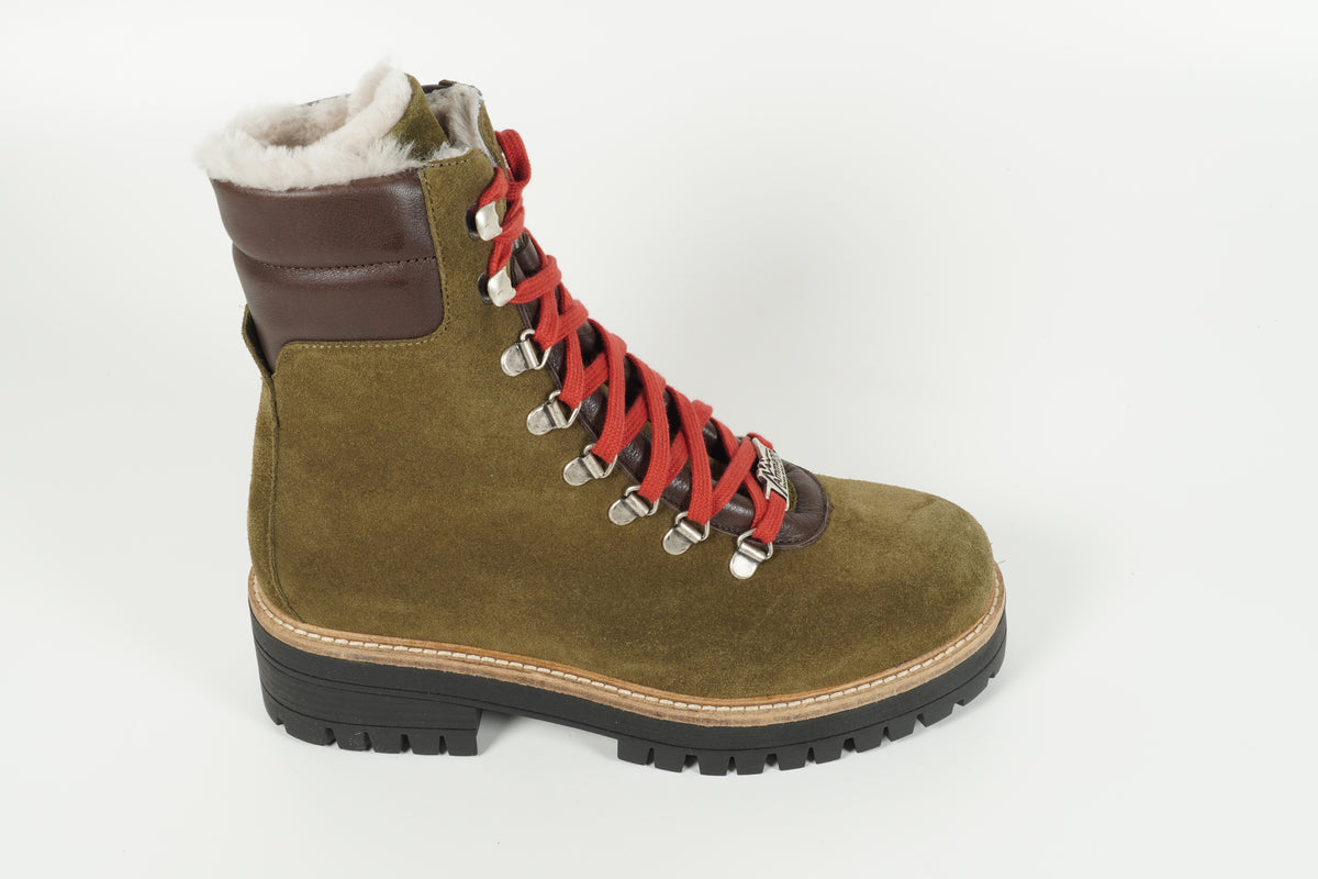 ankle boots green