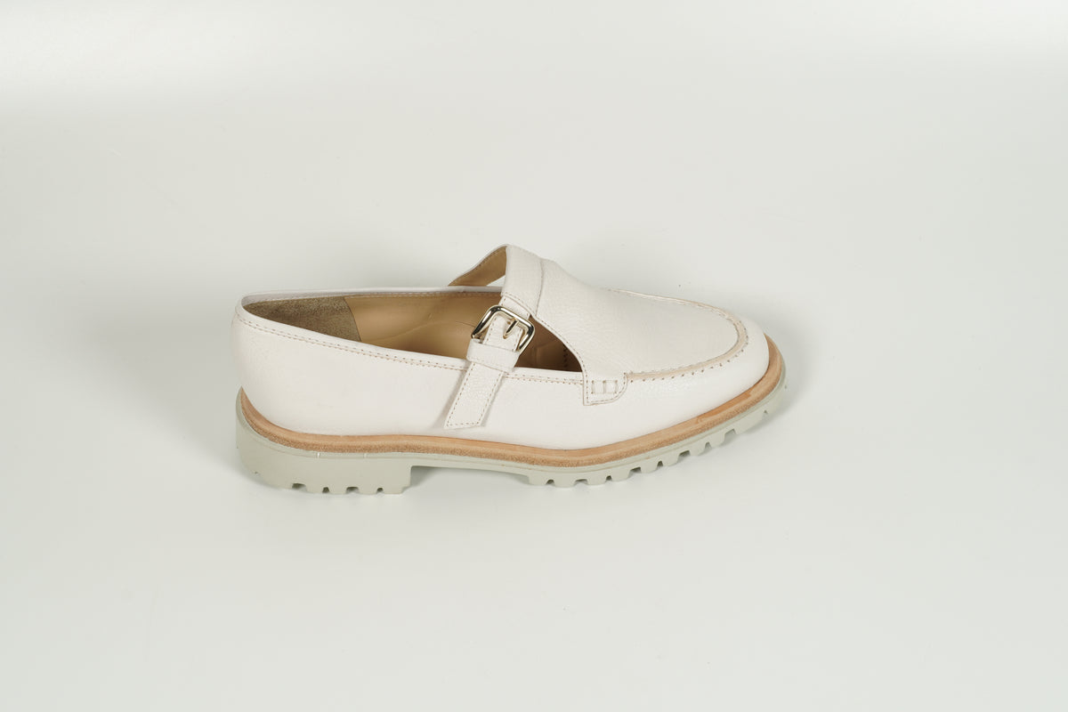 Halbschuh Weiss