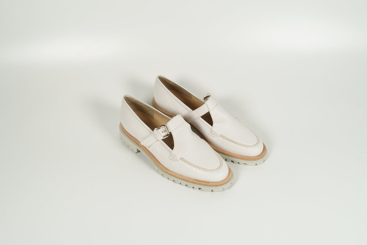 Halbschuh Weiss