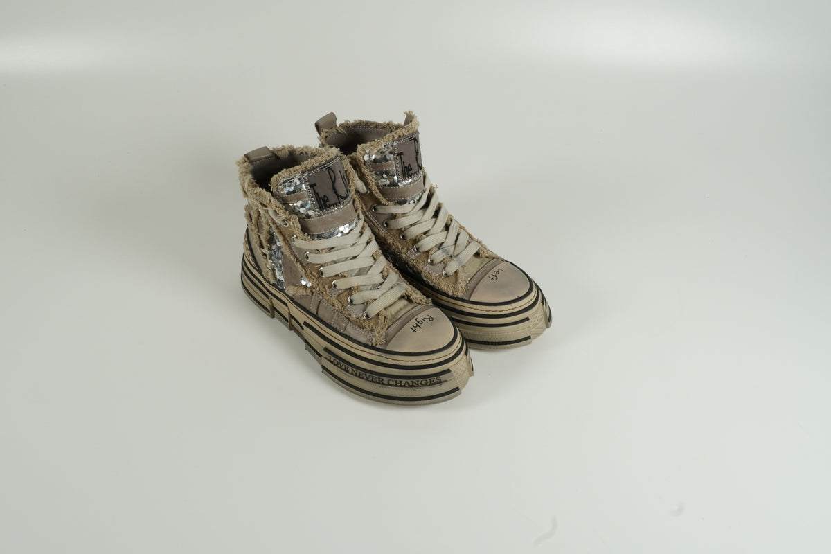 Beige Sneakers