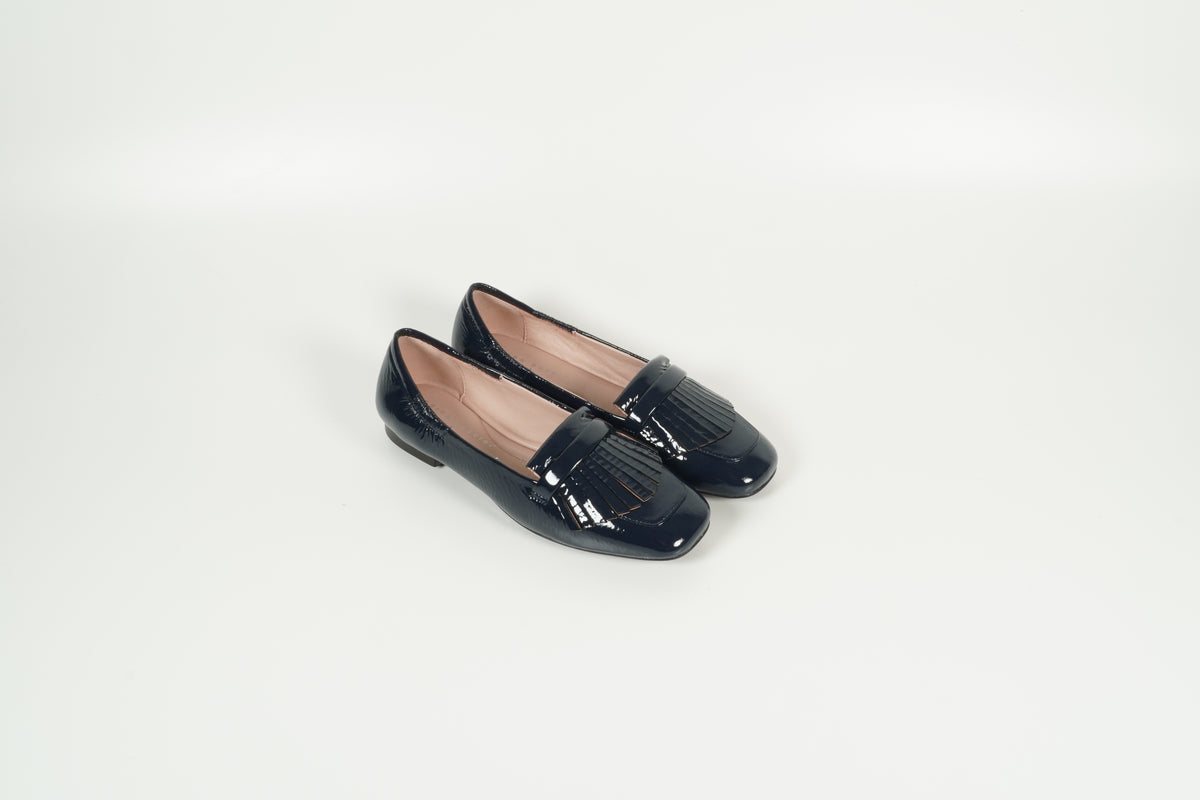 Moccasin Blau