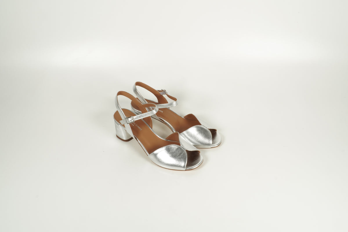 Sandale Silber