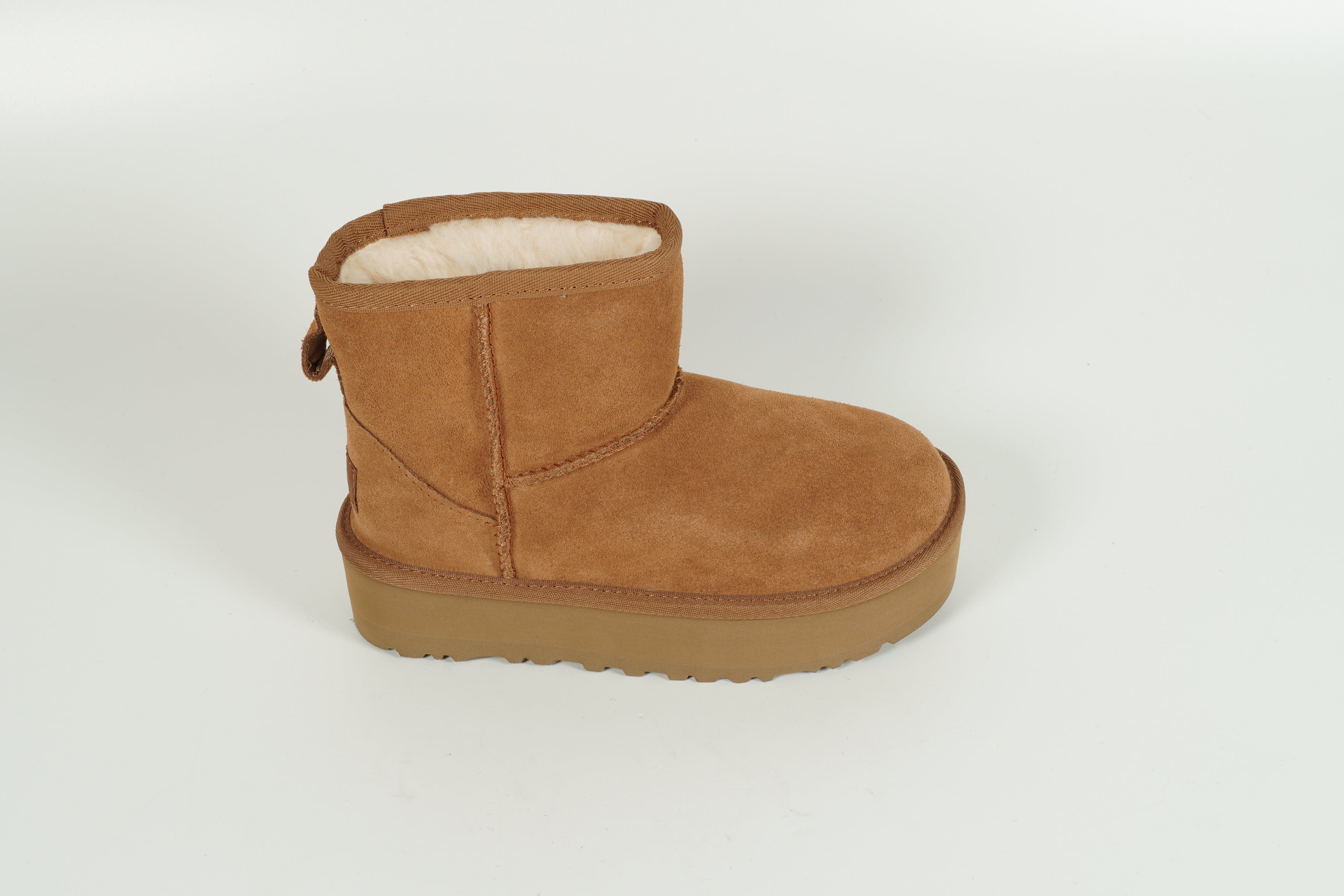 Boot lined Kids Beige