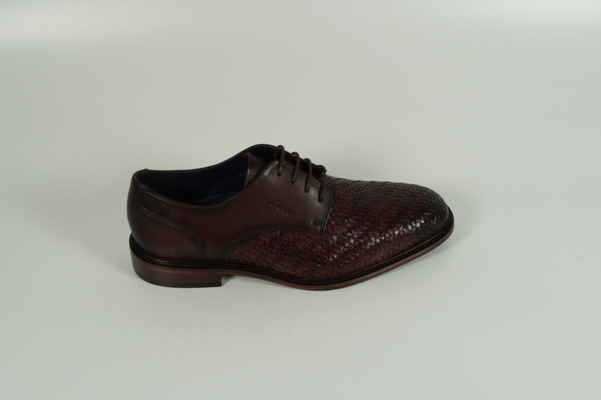 Schnürschuh Braun