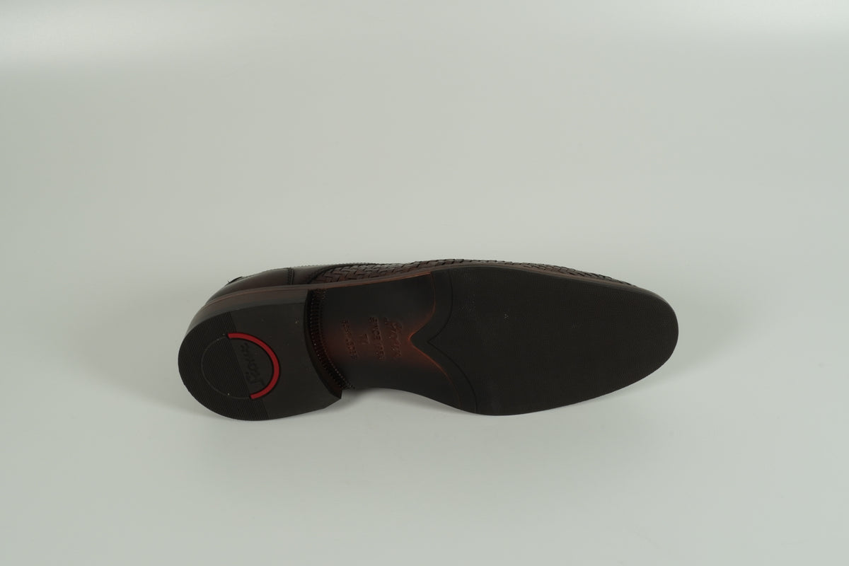Schnürschuh Braun