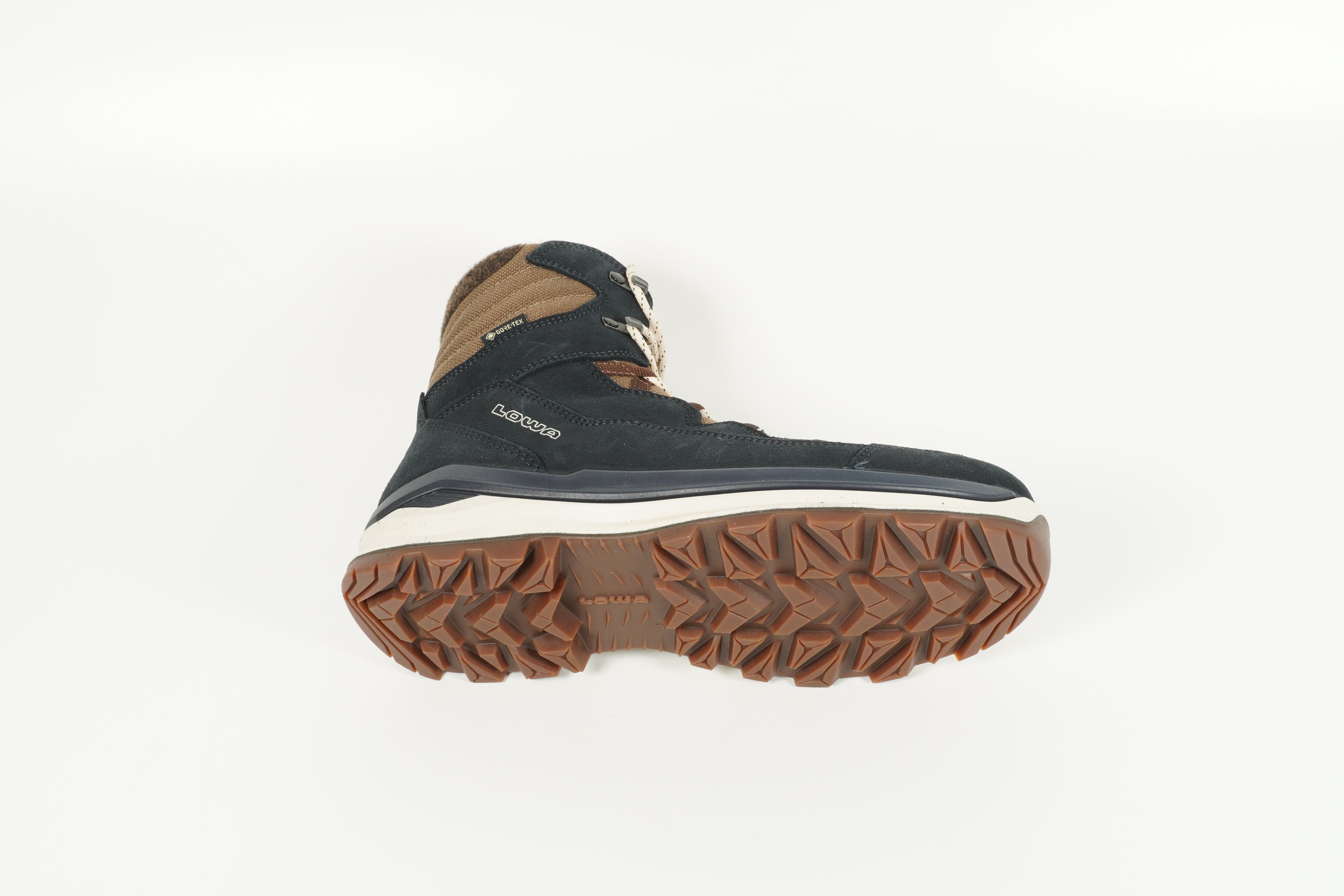Stiefelette Blau