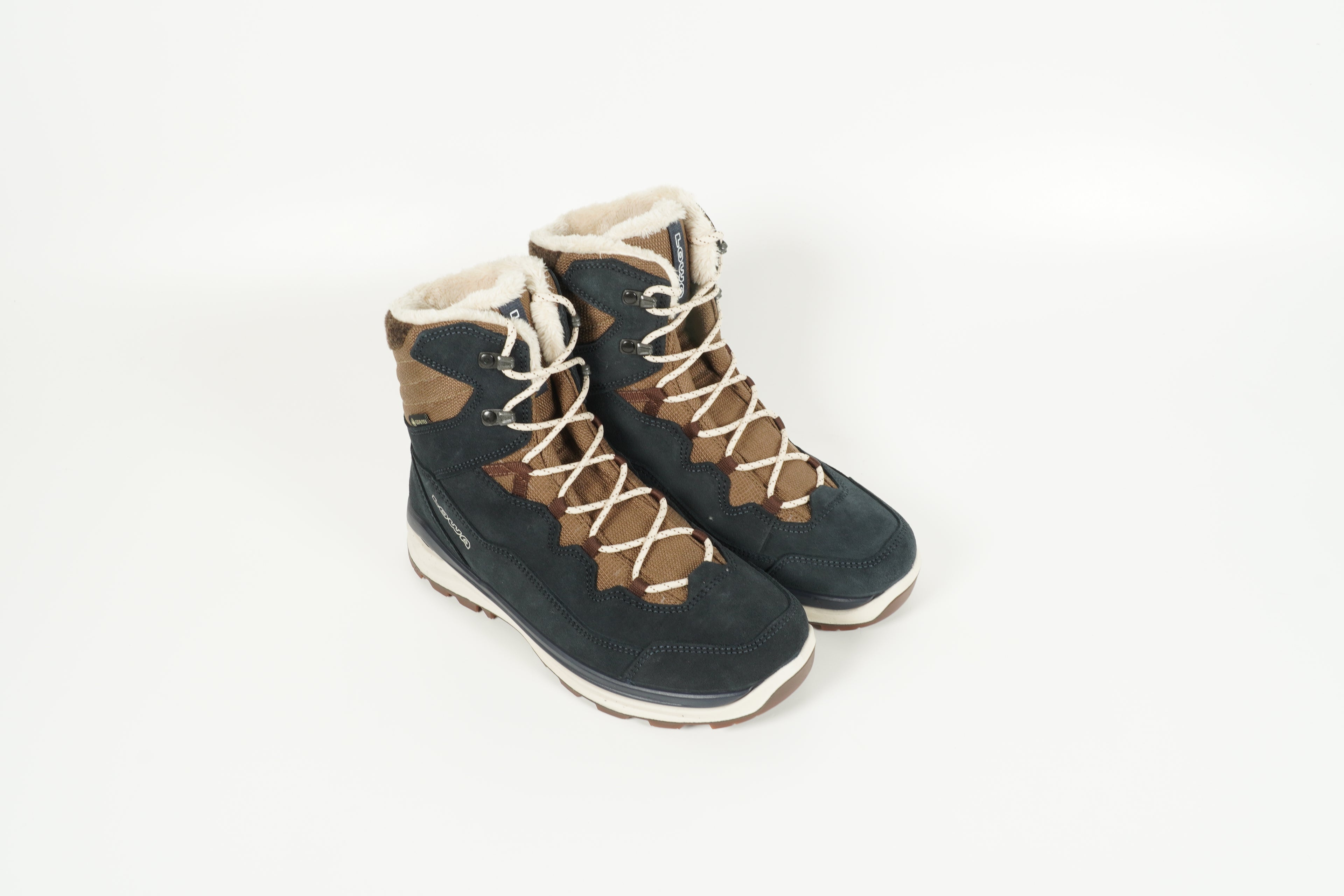 Stiefelette Blau