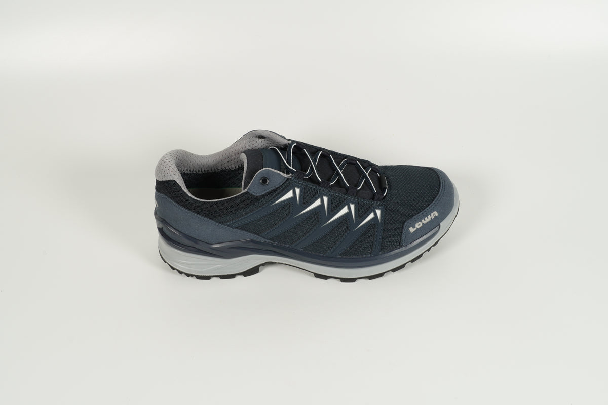 Schnürschuh Blau