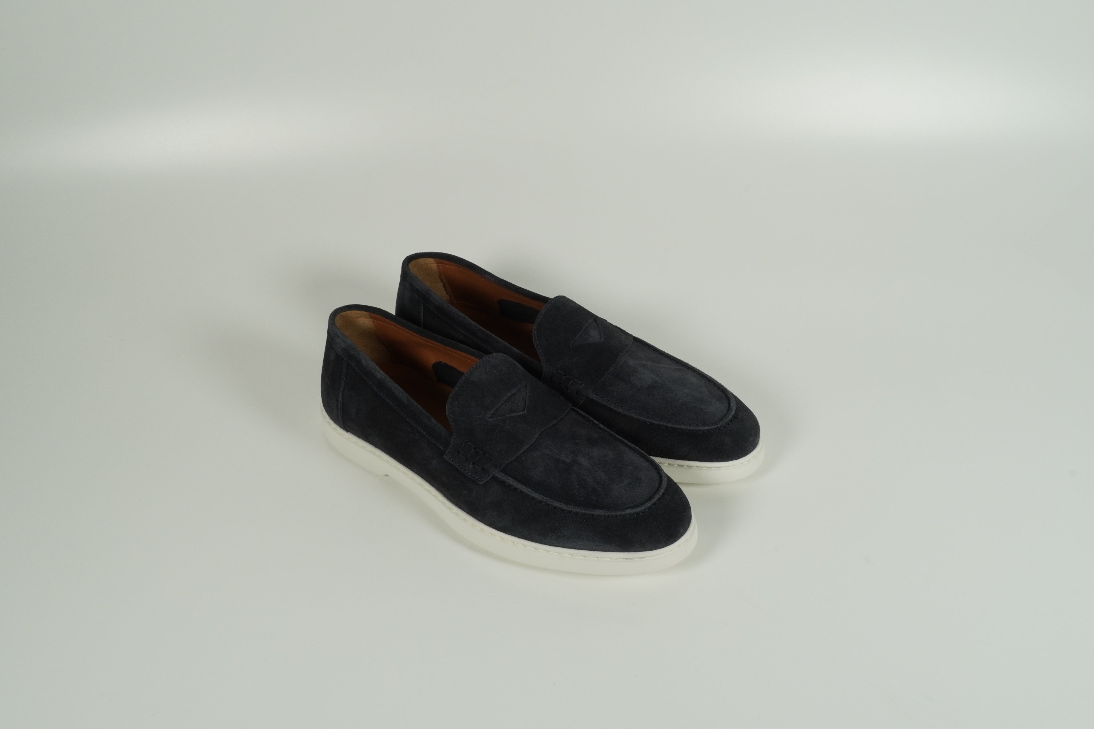 Moccasin Blau