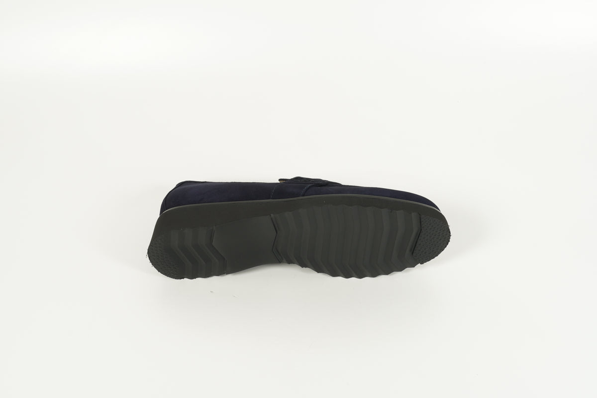 Moccasin Blau