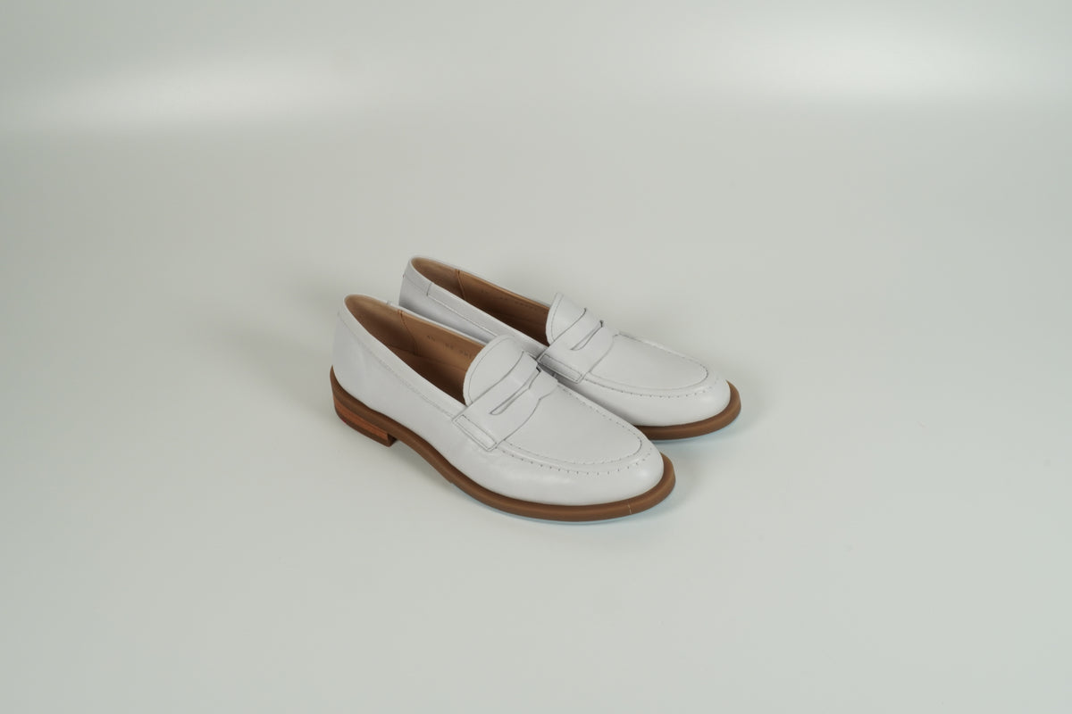 Mocassin blanc