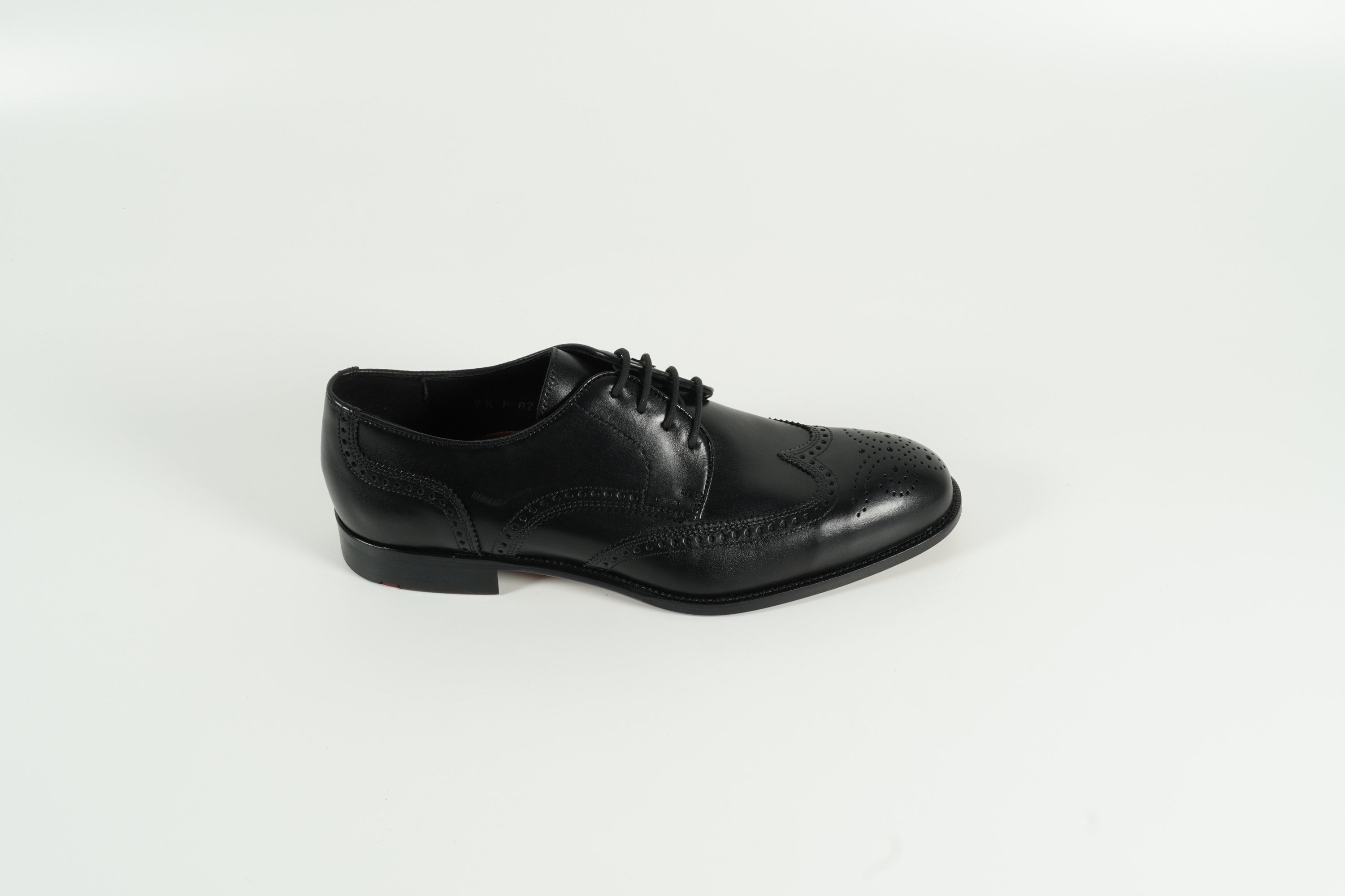 Chaussure à lacets noire