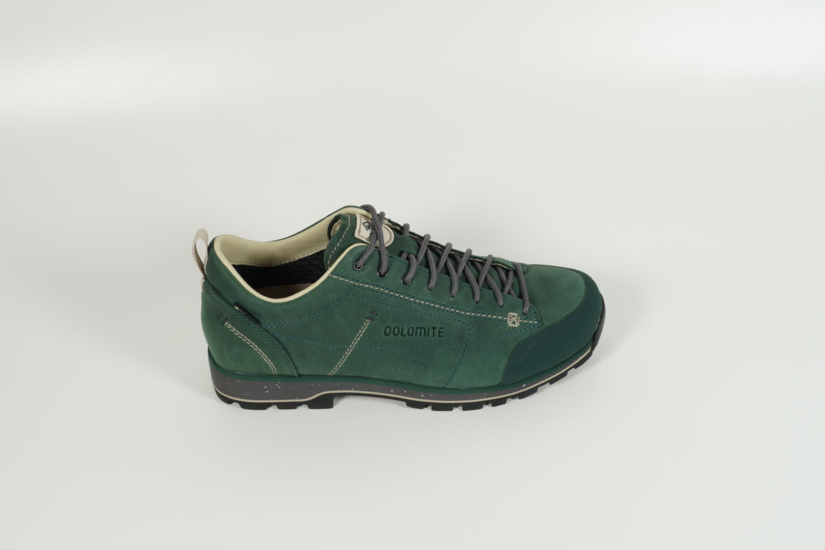 Chaussure à lacets verte