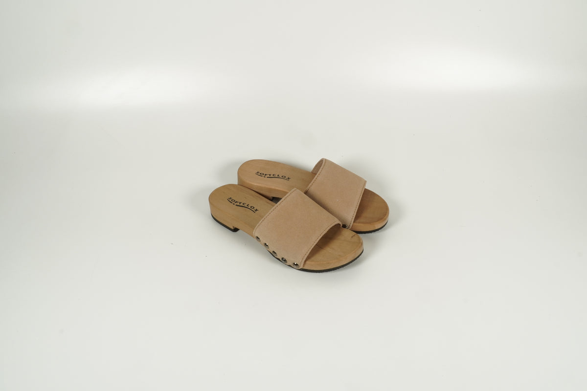 Pantolette Beige