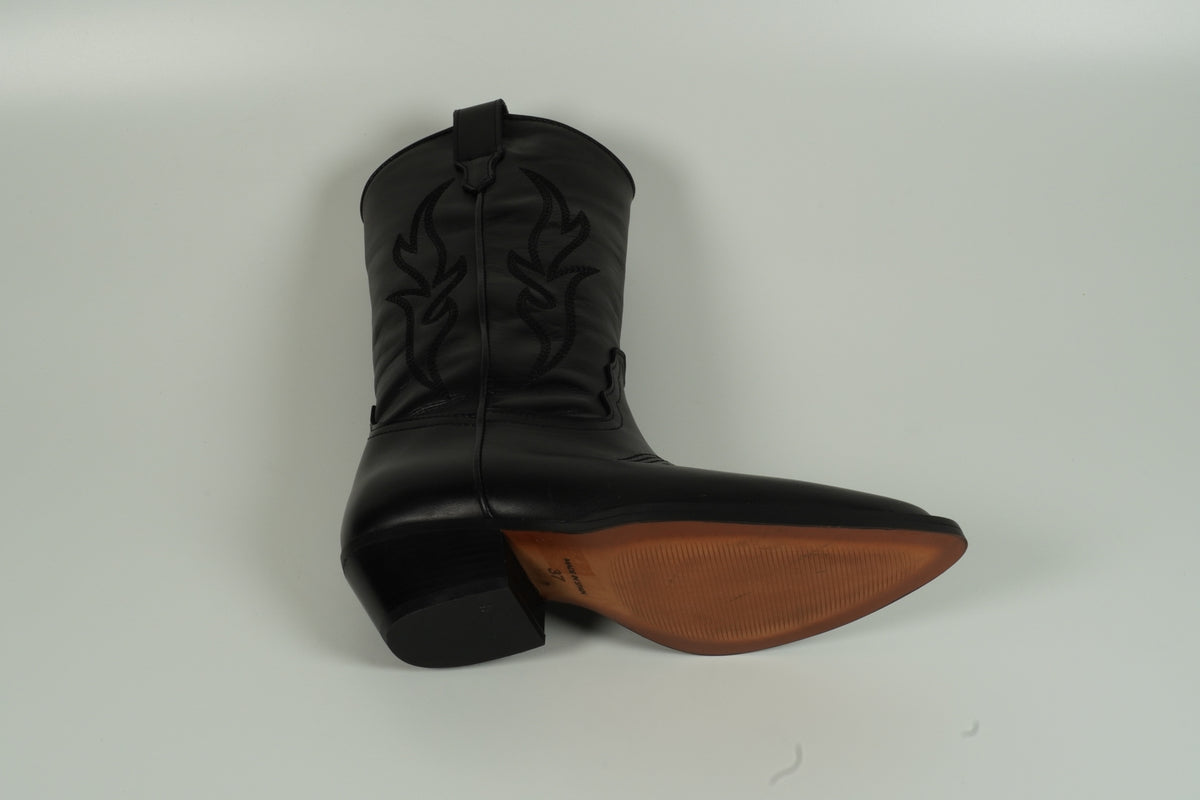 Bottes western noires