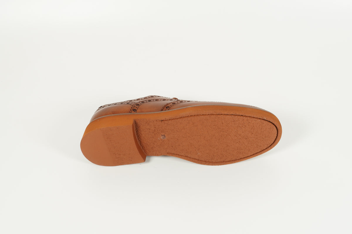 Lace-up Shoe Brown