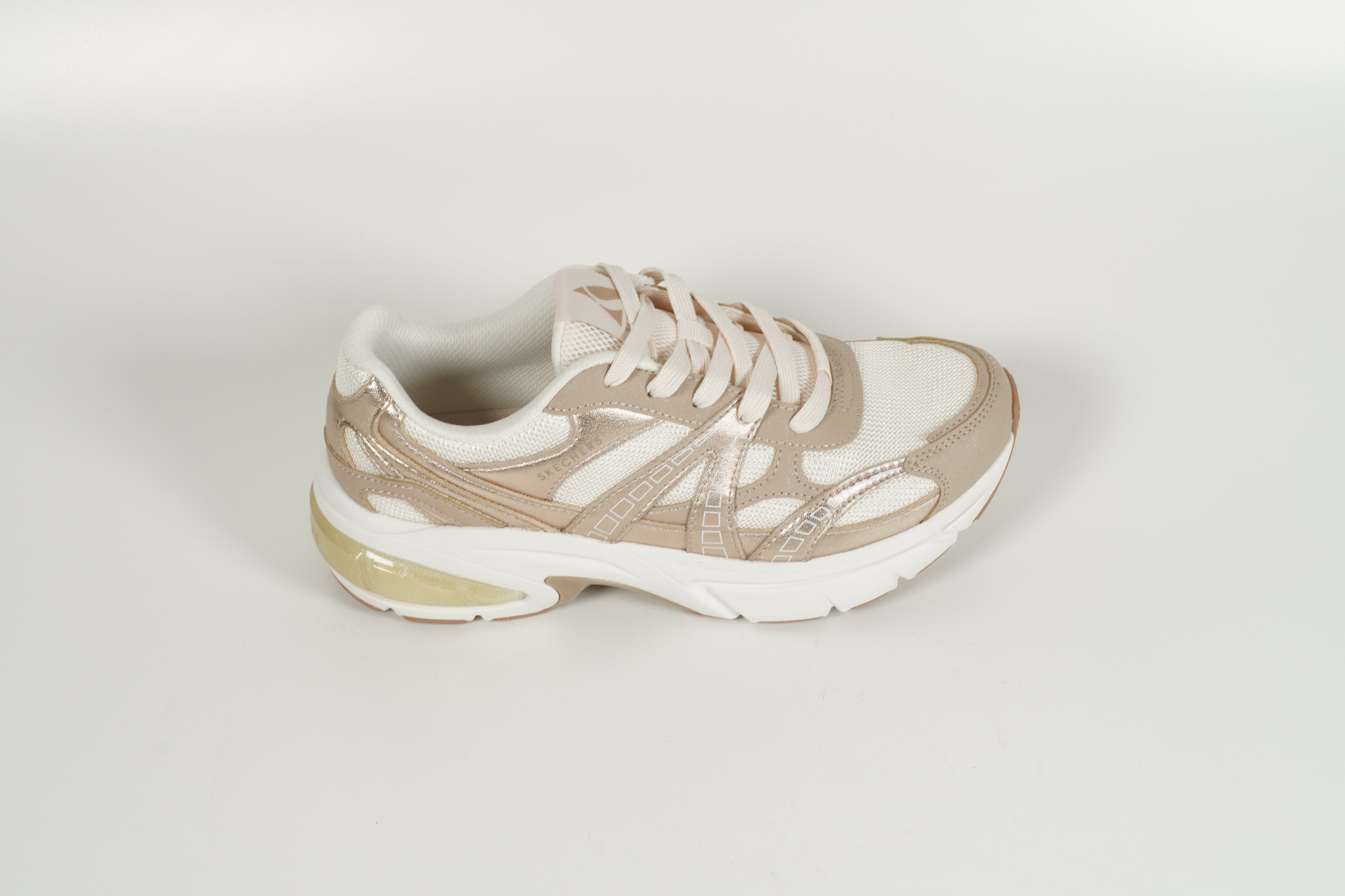 Rose gold sneakers