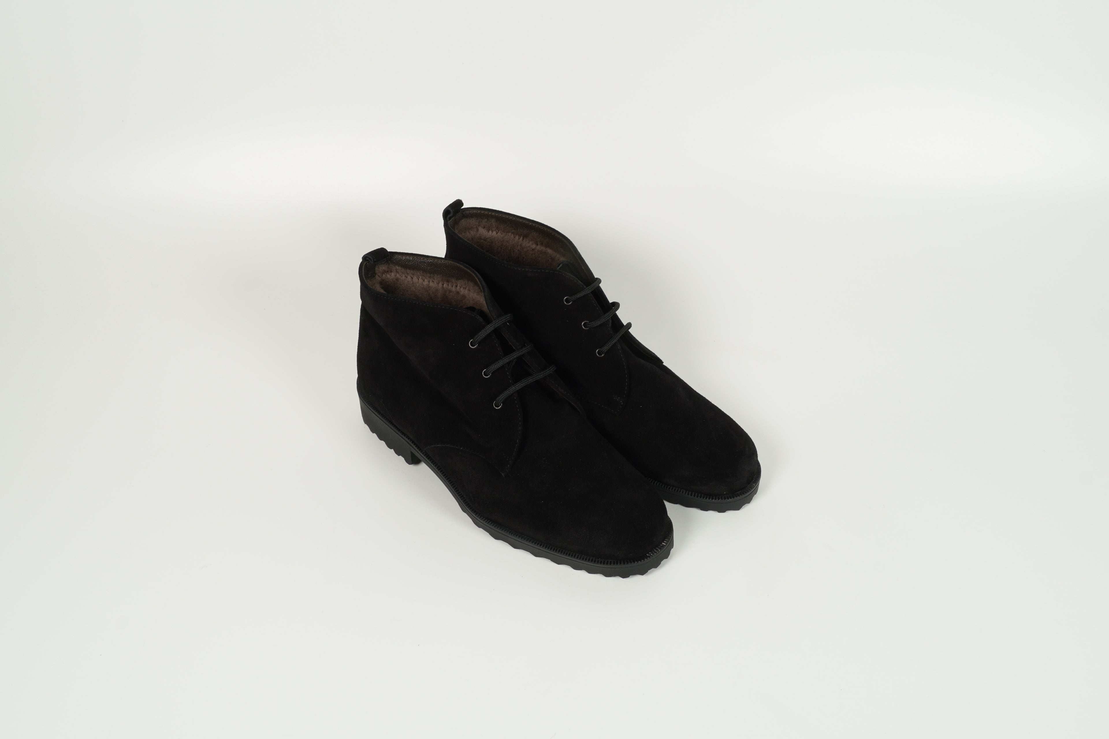 Bottines doublées noires