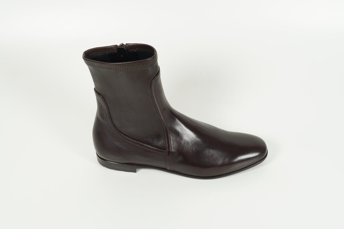 ankle boots brown