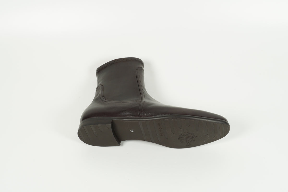 ankle boots brown