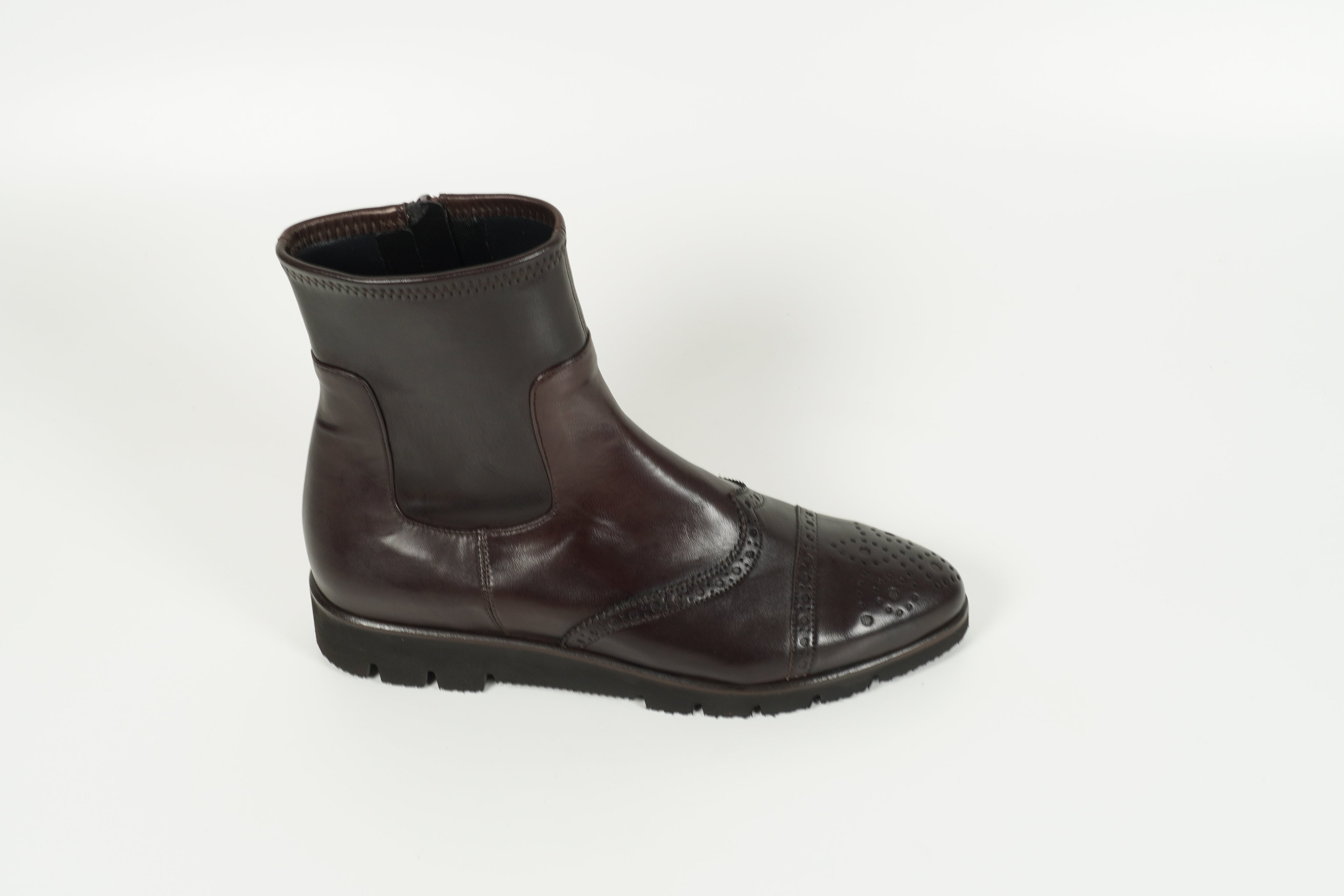Stiefelette Braun