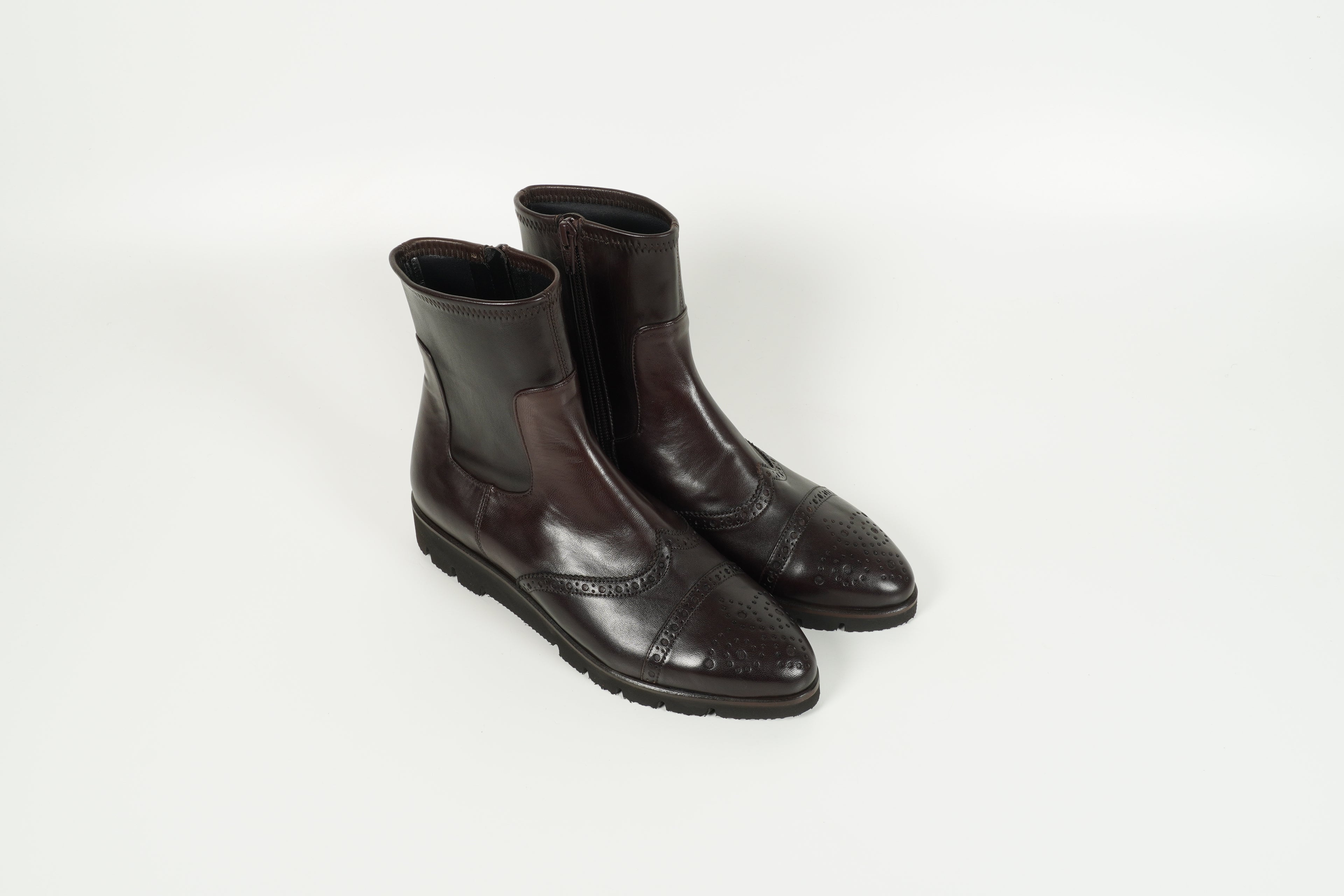Stiefelette Braun