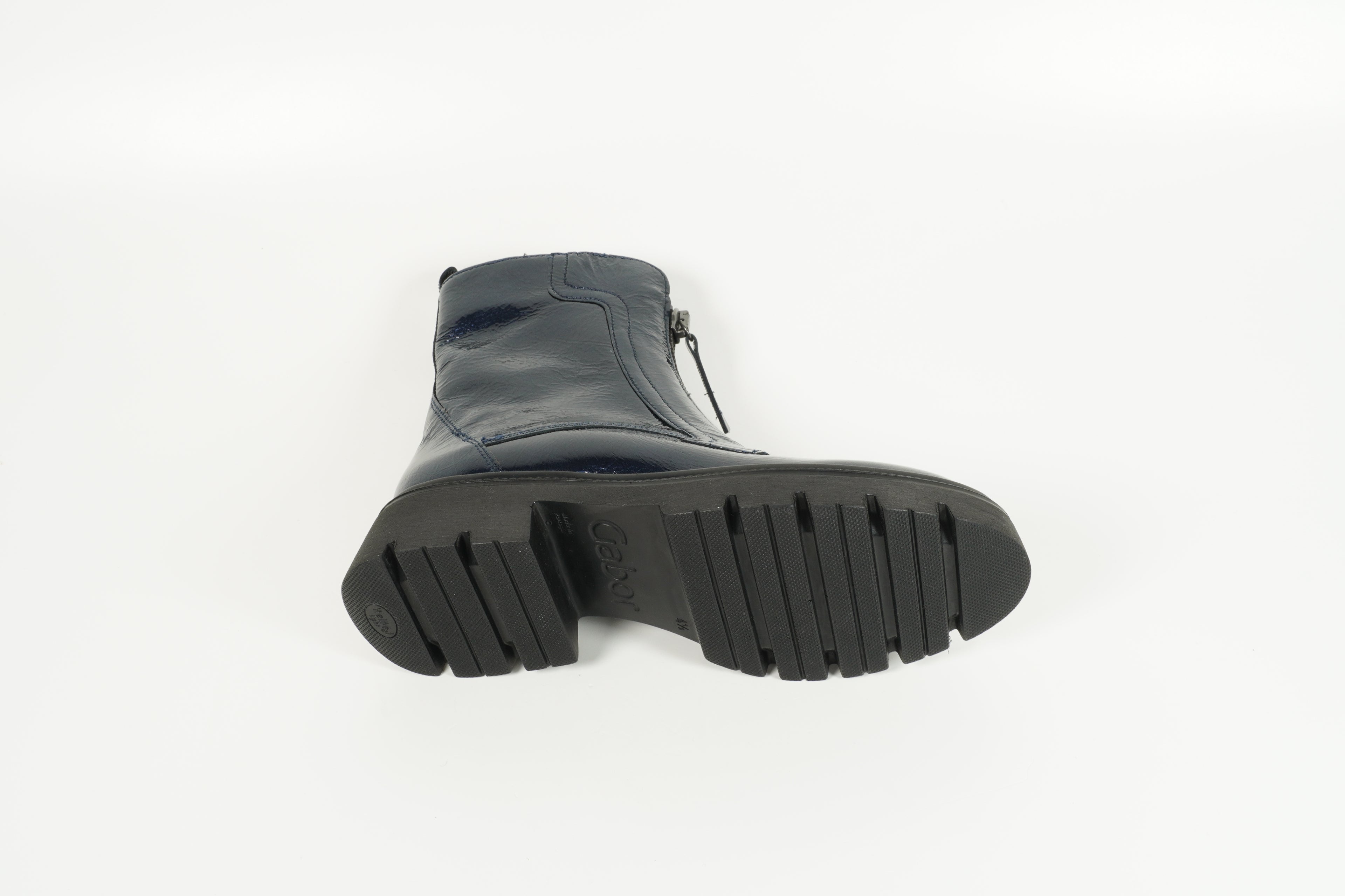 Stiefelette Blau