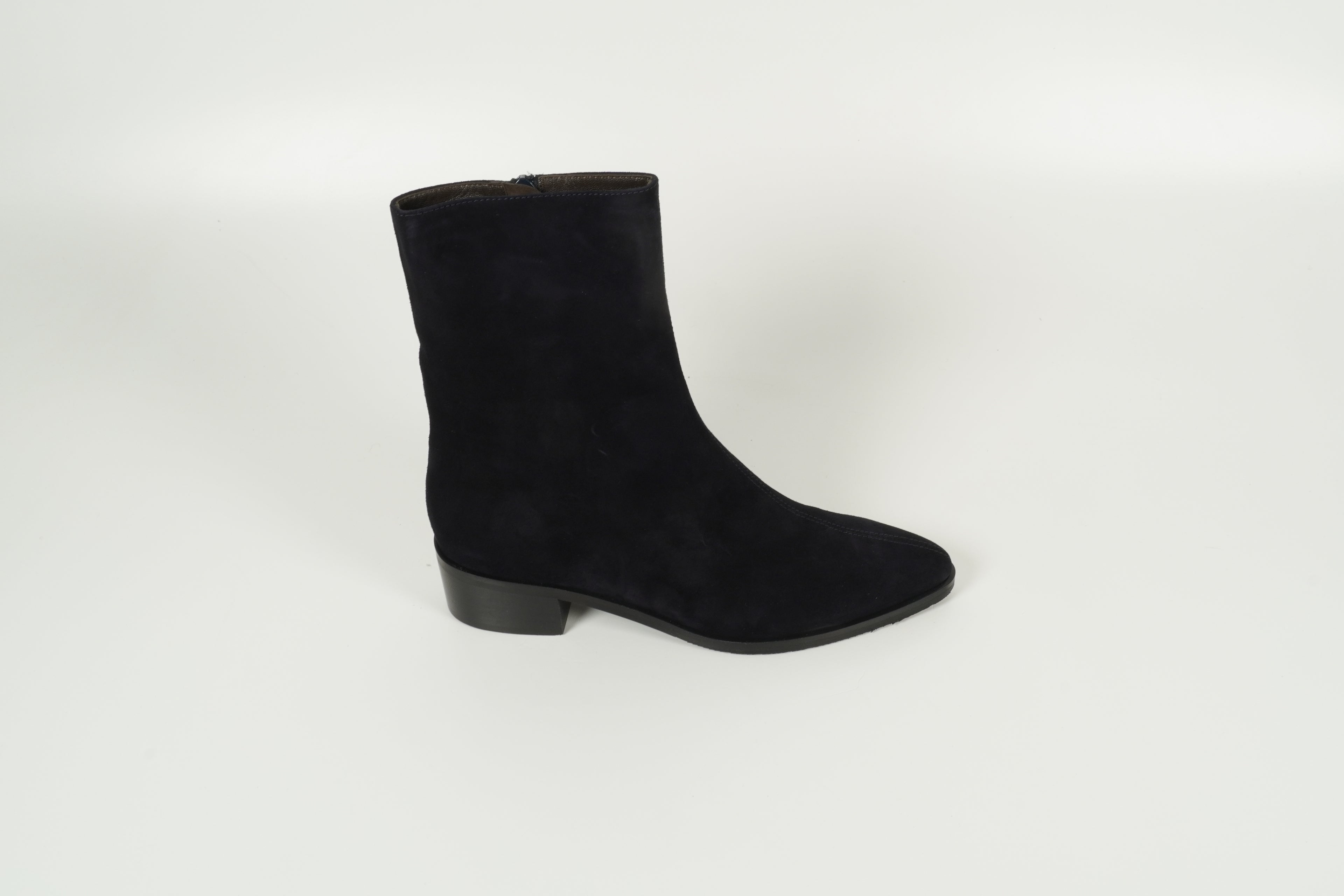 Stiefelette Blau