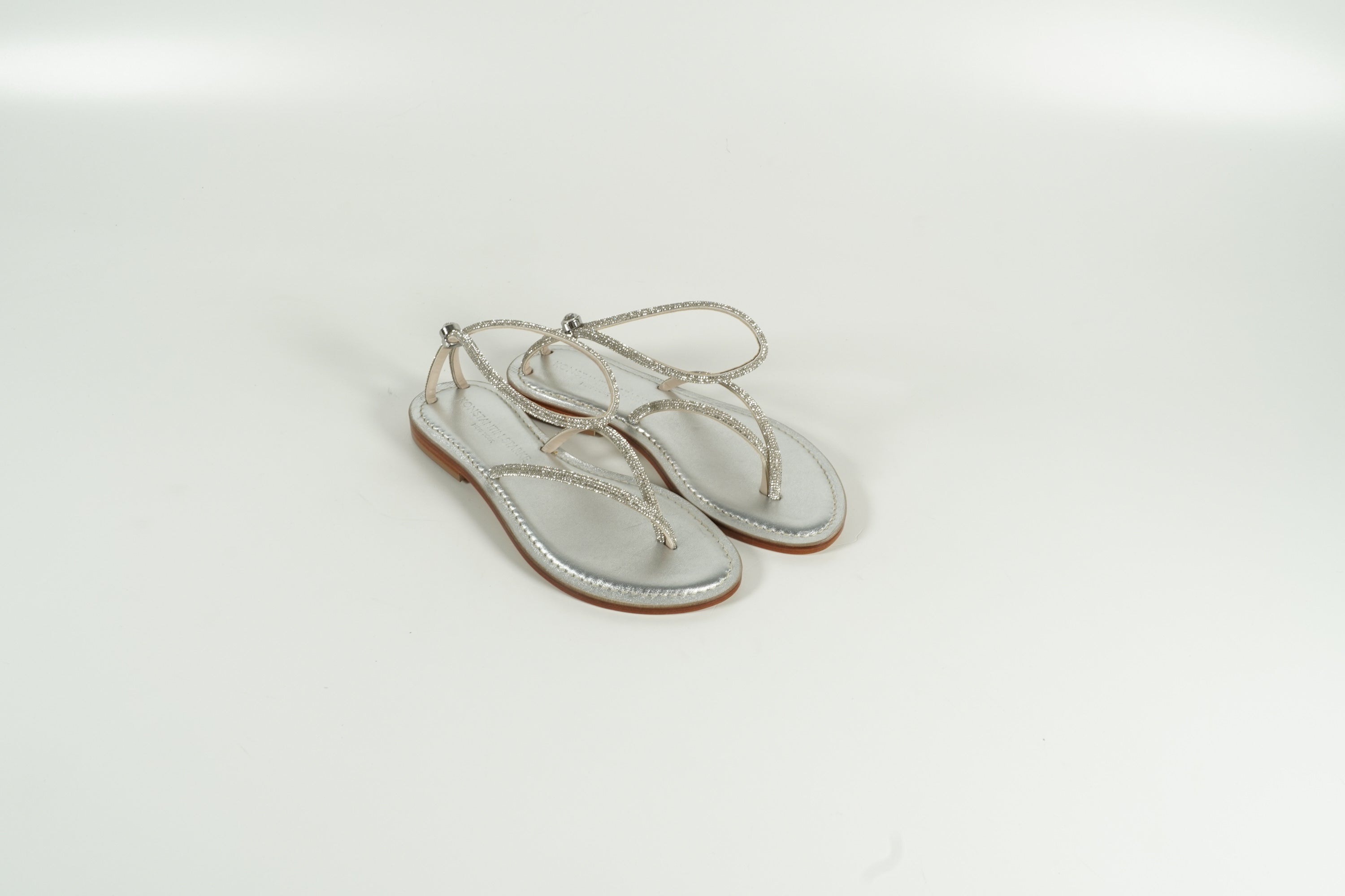 Sandale Silber