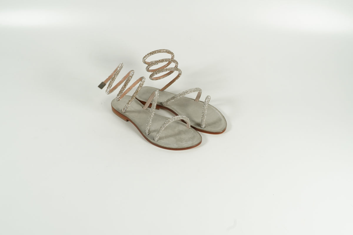 Sandale argent