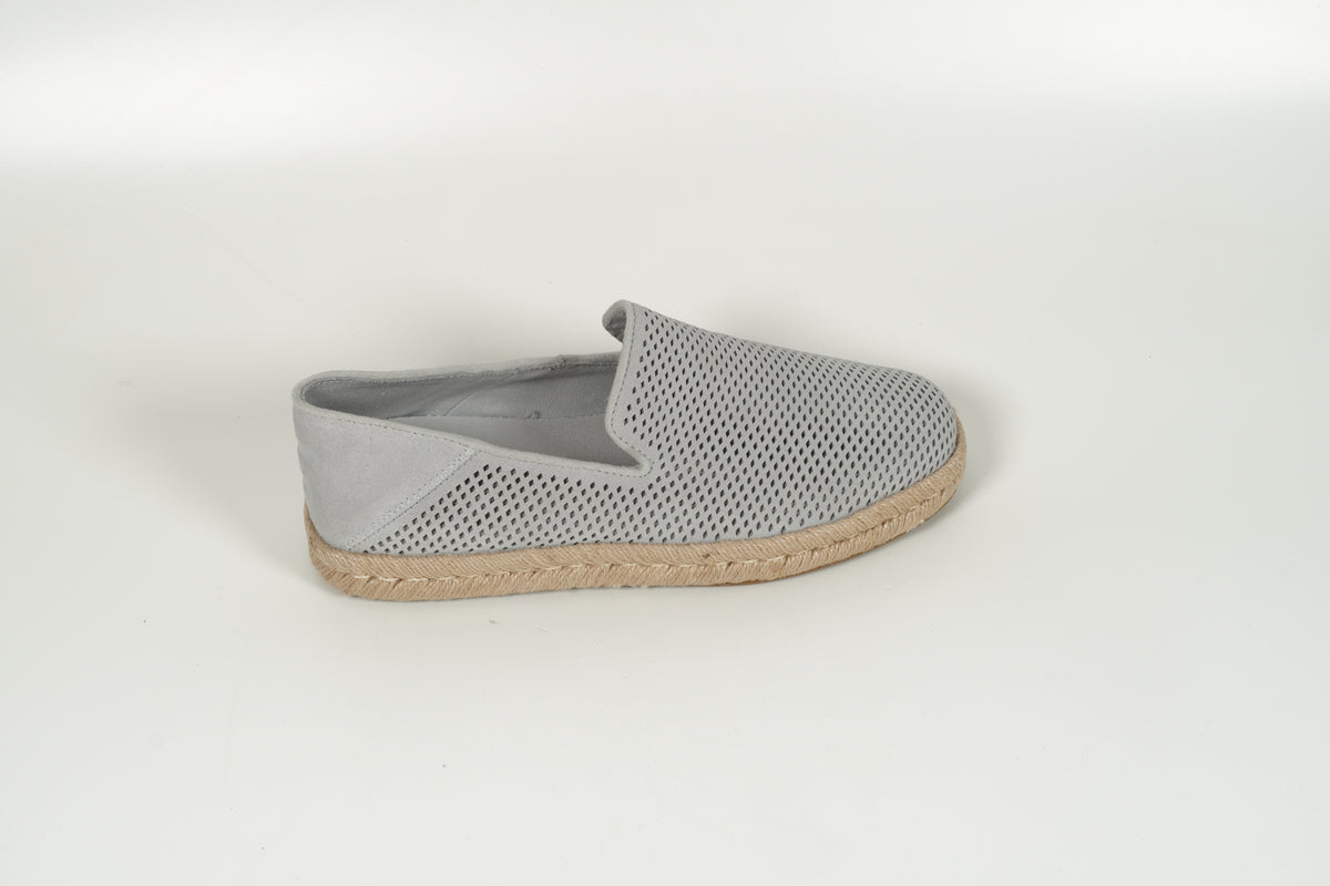Chaussure à enfiler grise