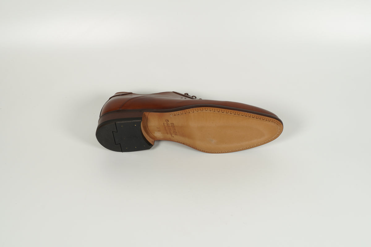 Chaussure à lacets marron