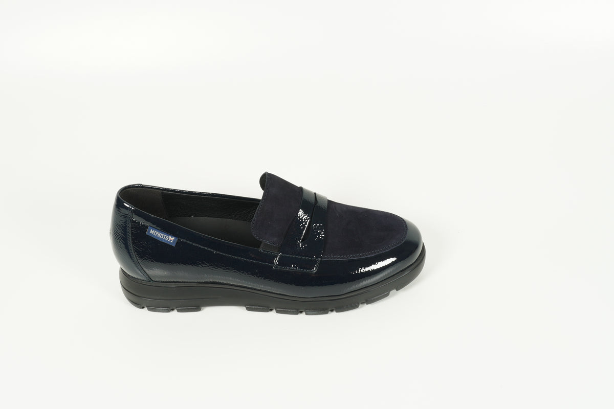 Mocassin bleu