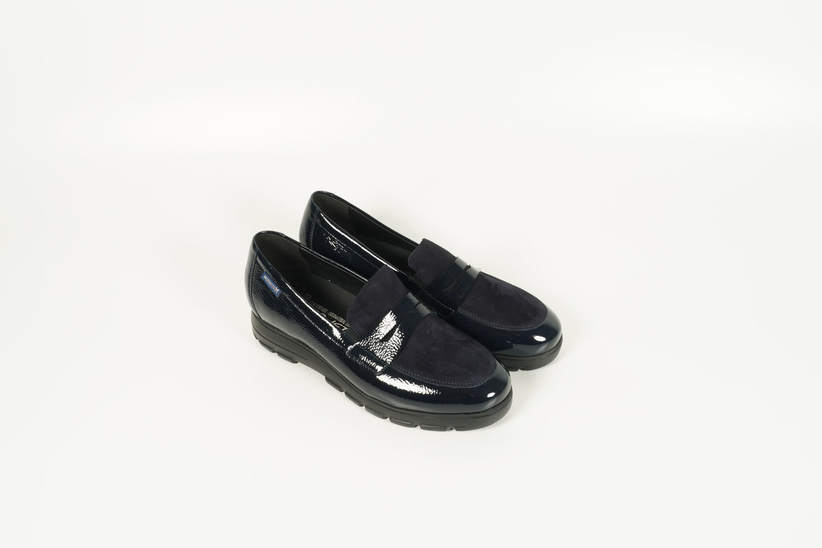 Mocassin bleu