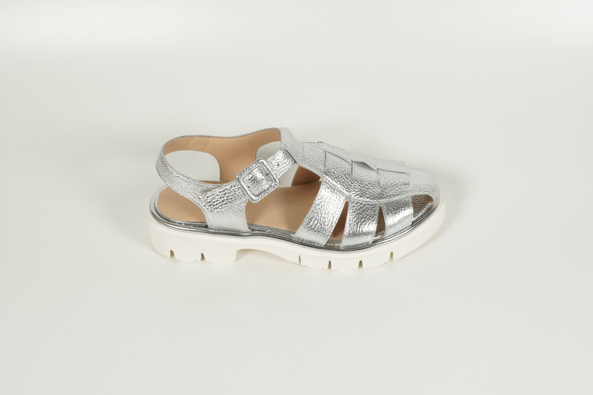 Sandale argent