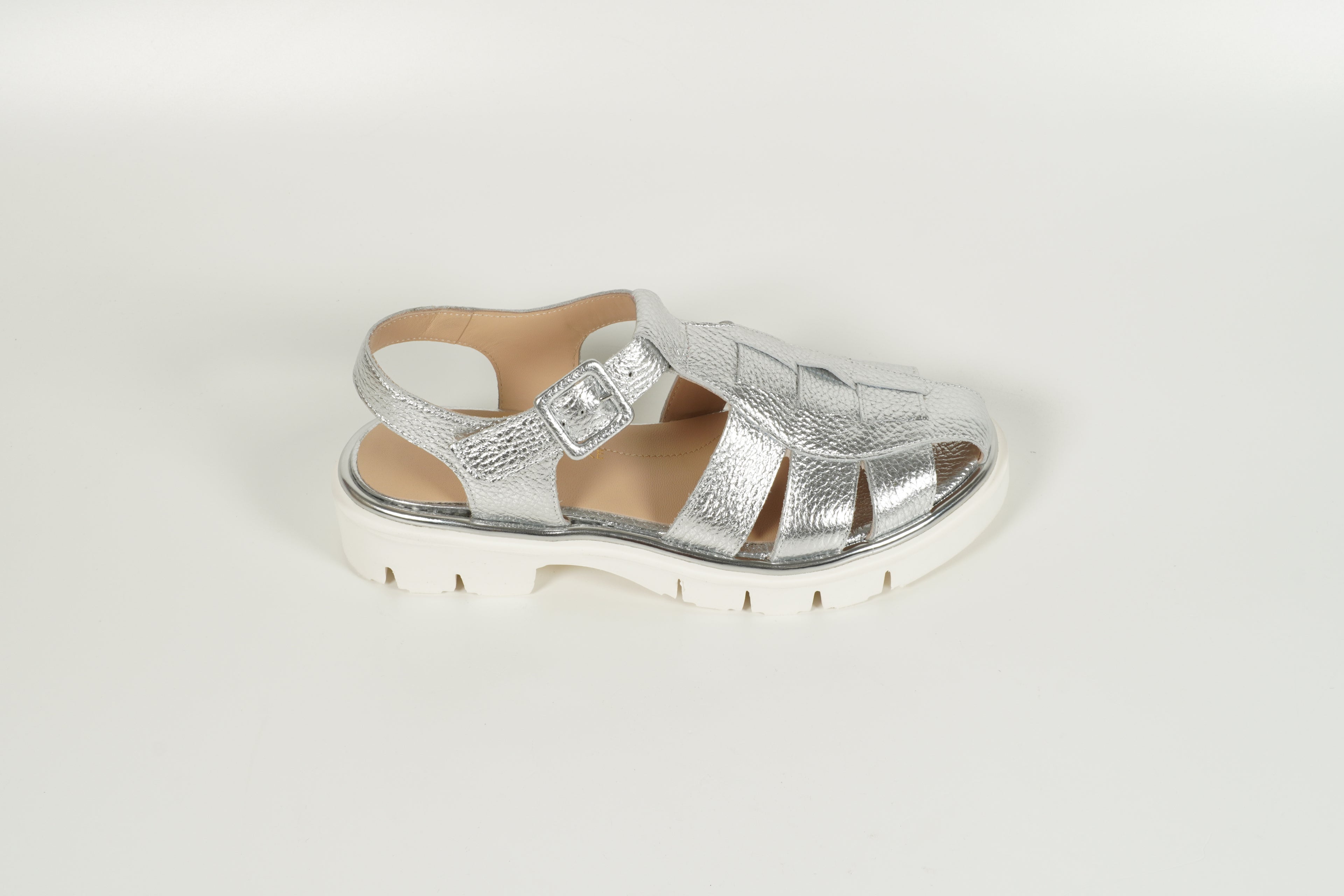 Sandale Silber