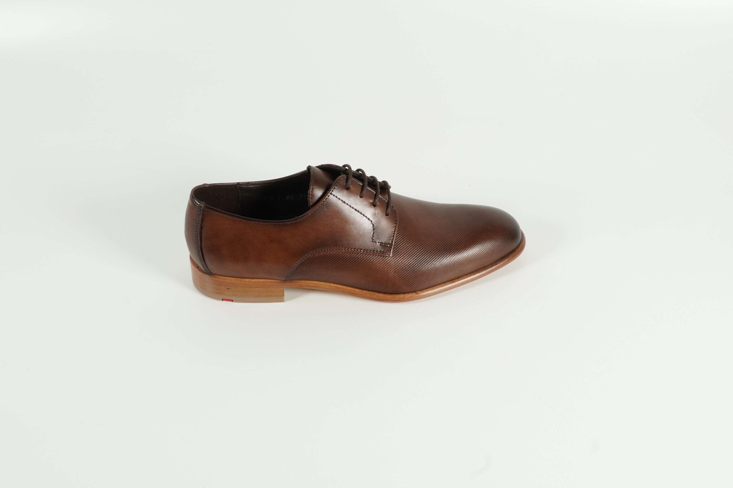 Chaussure à lacets marron