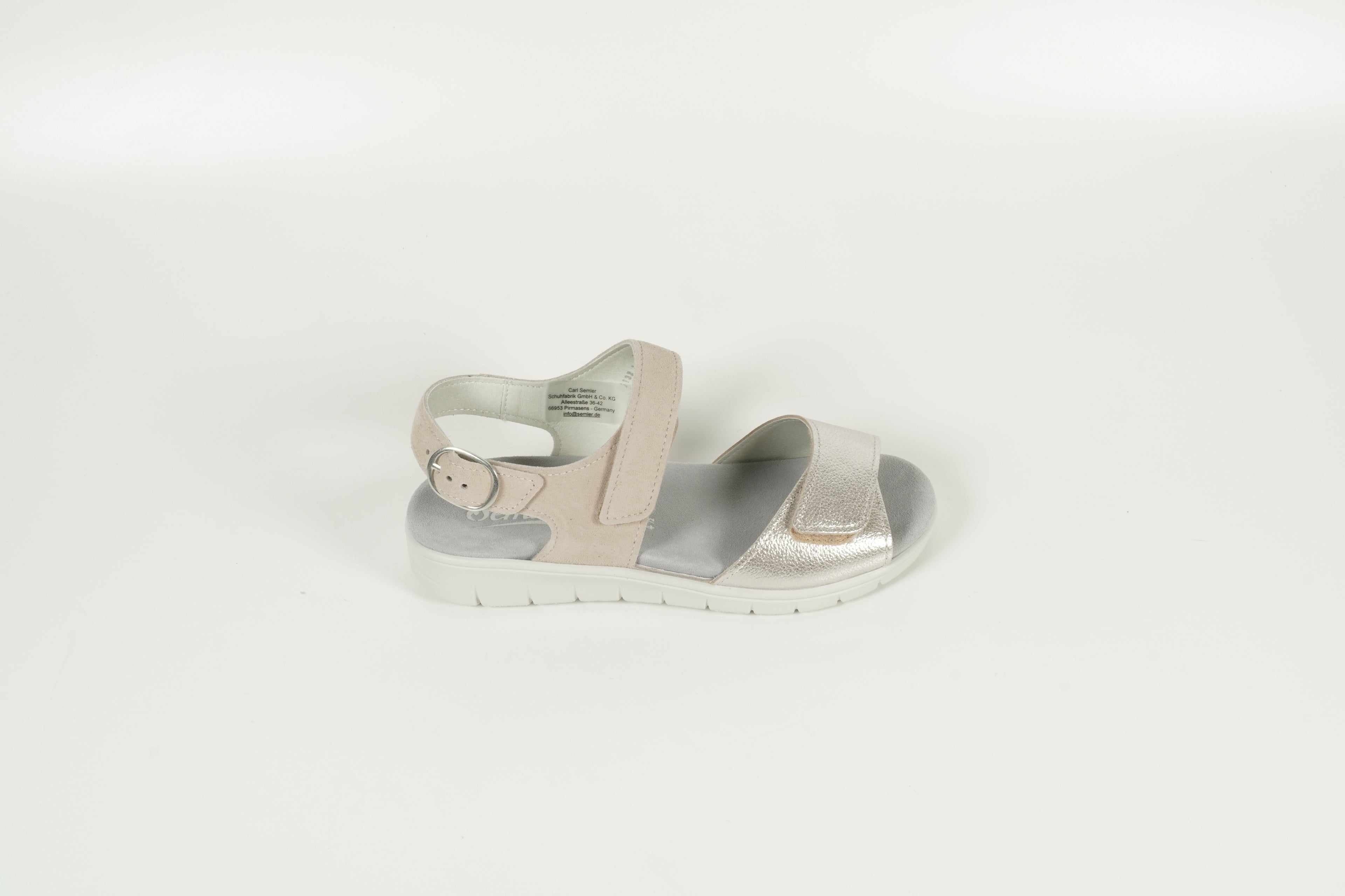 Sandale Silber