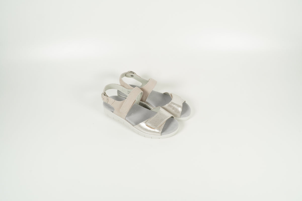 Sandale Silber