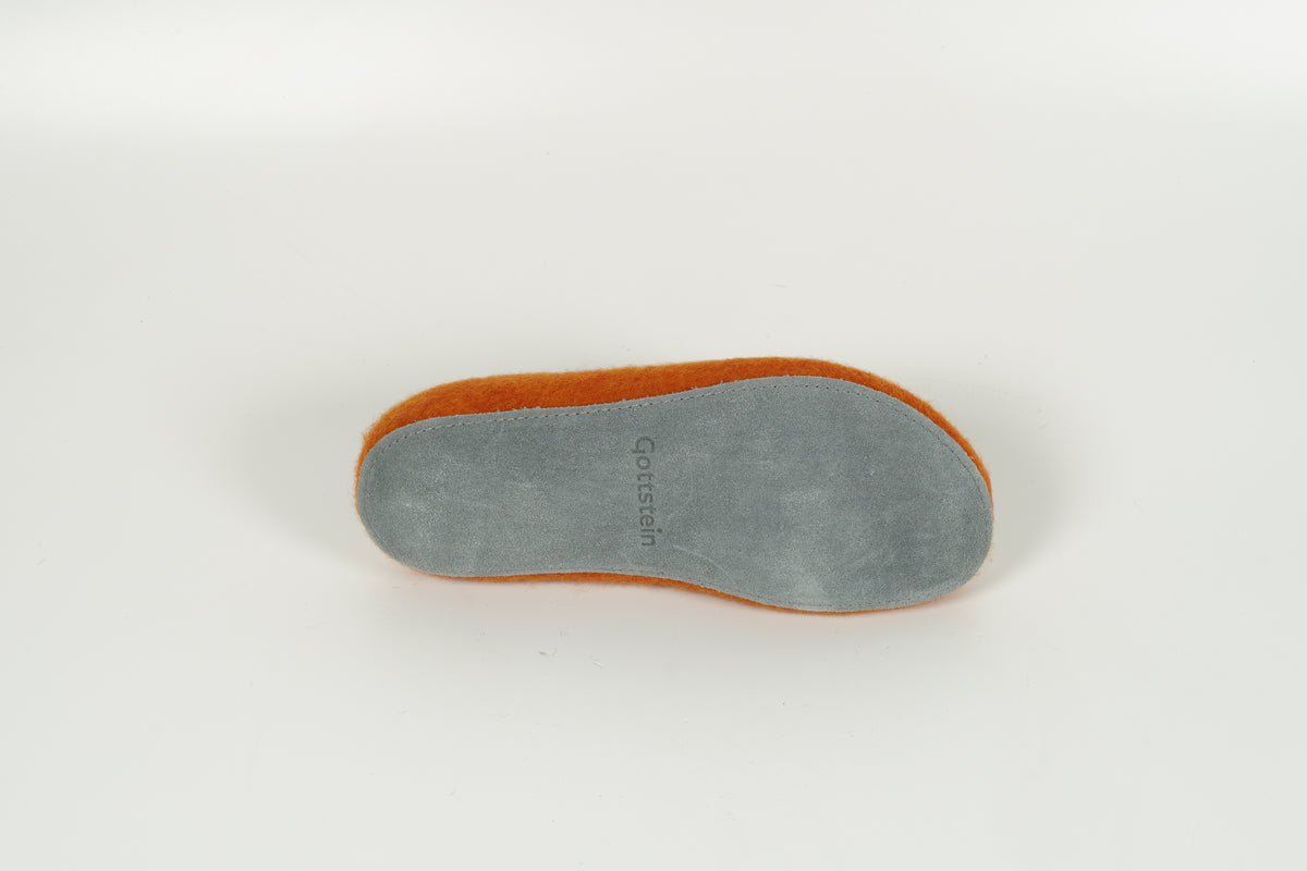 Hausschuhe Orange