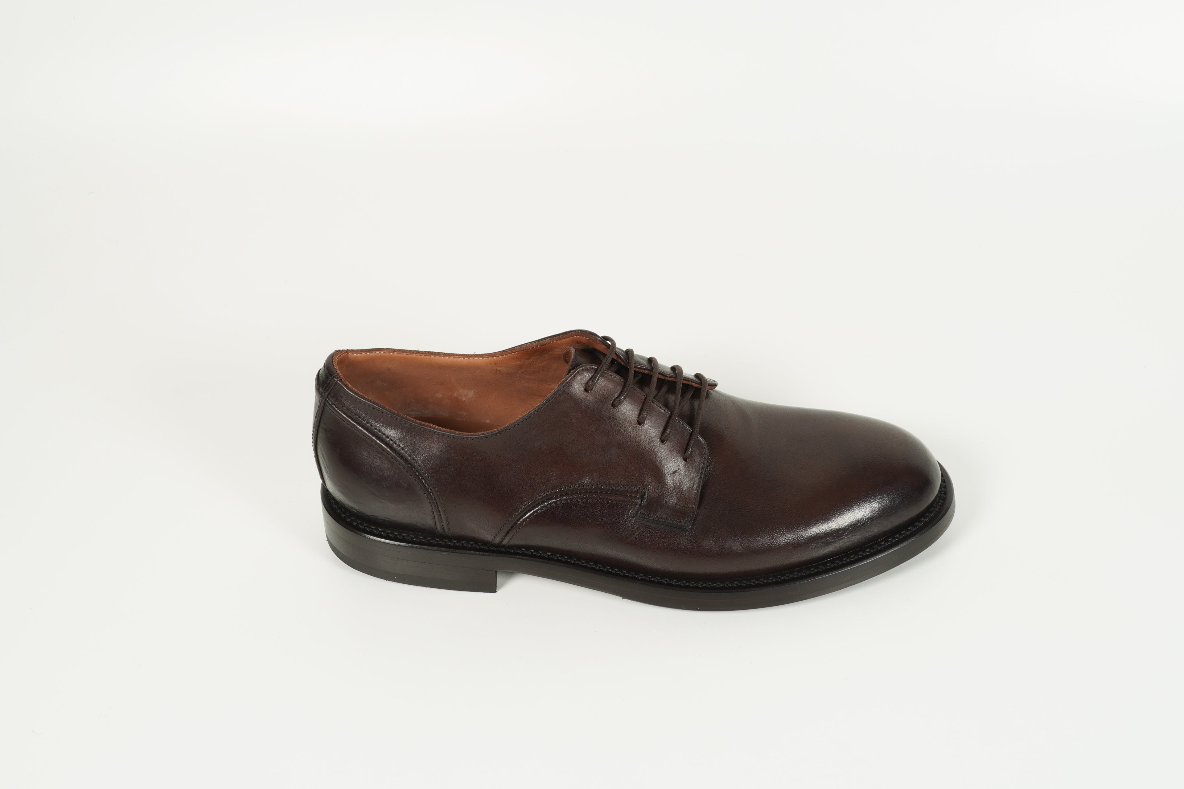 Schnürschuh Braun