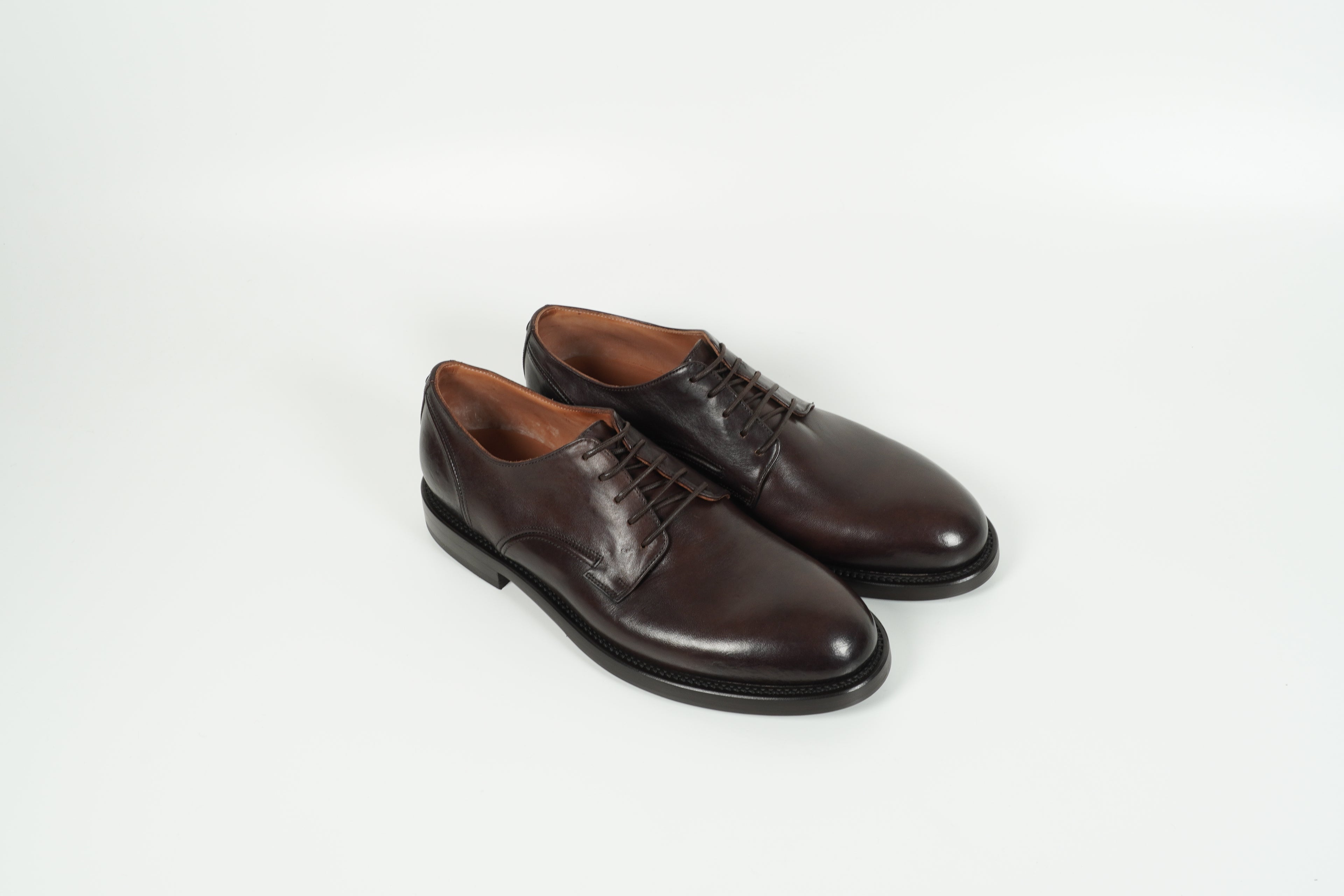 Schnürschuh Braun
