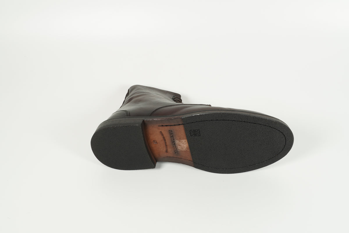 Bottine marron
