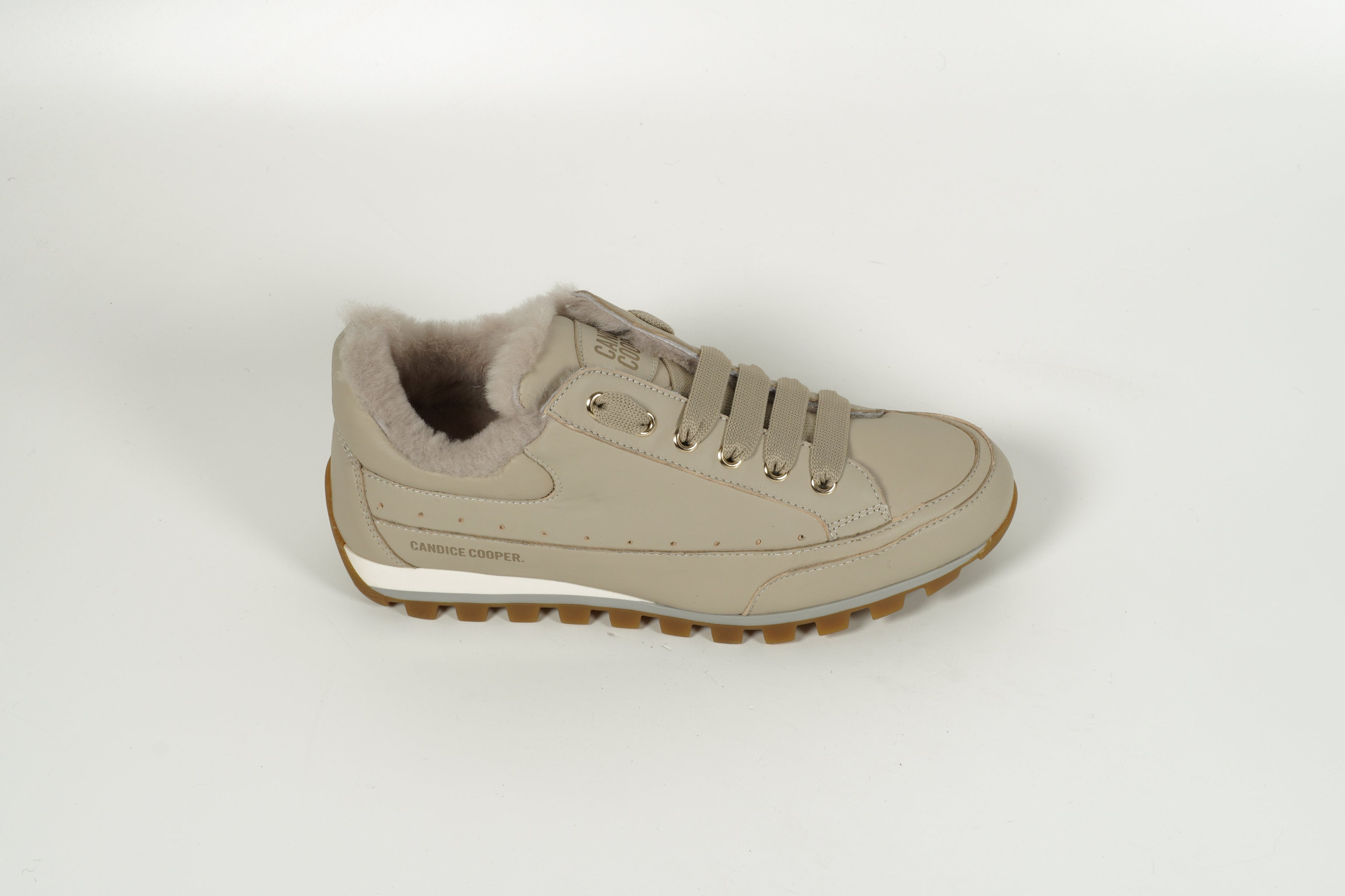 Sneaker gefüttert Beige